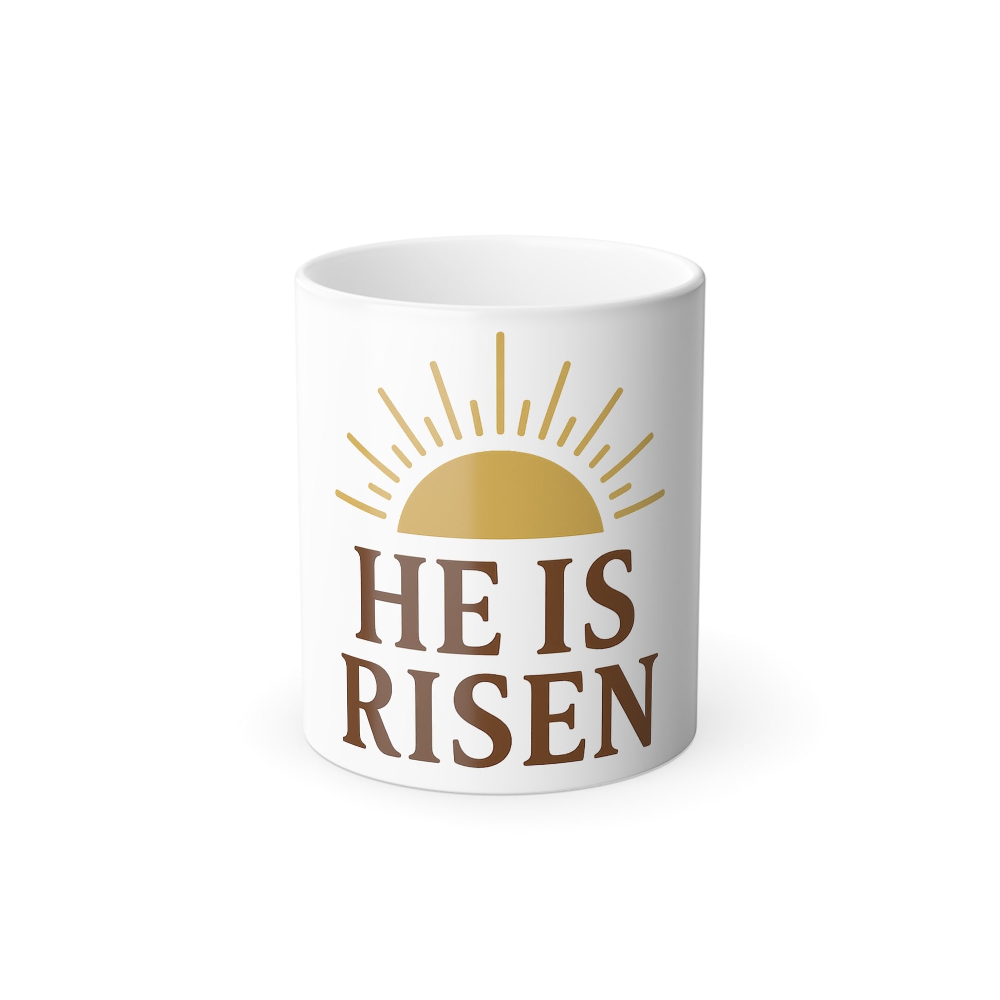'He is Risen' Color-Changing Coffee Mug