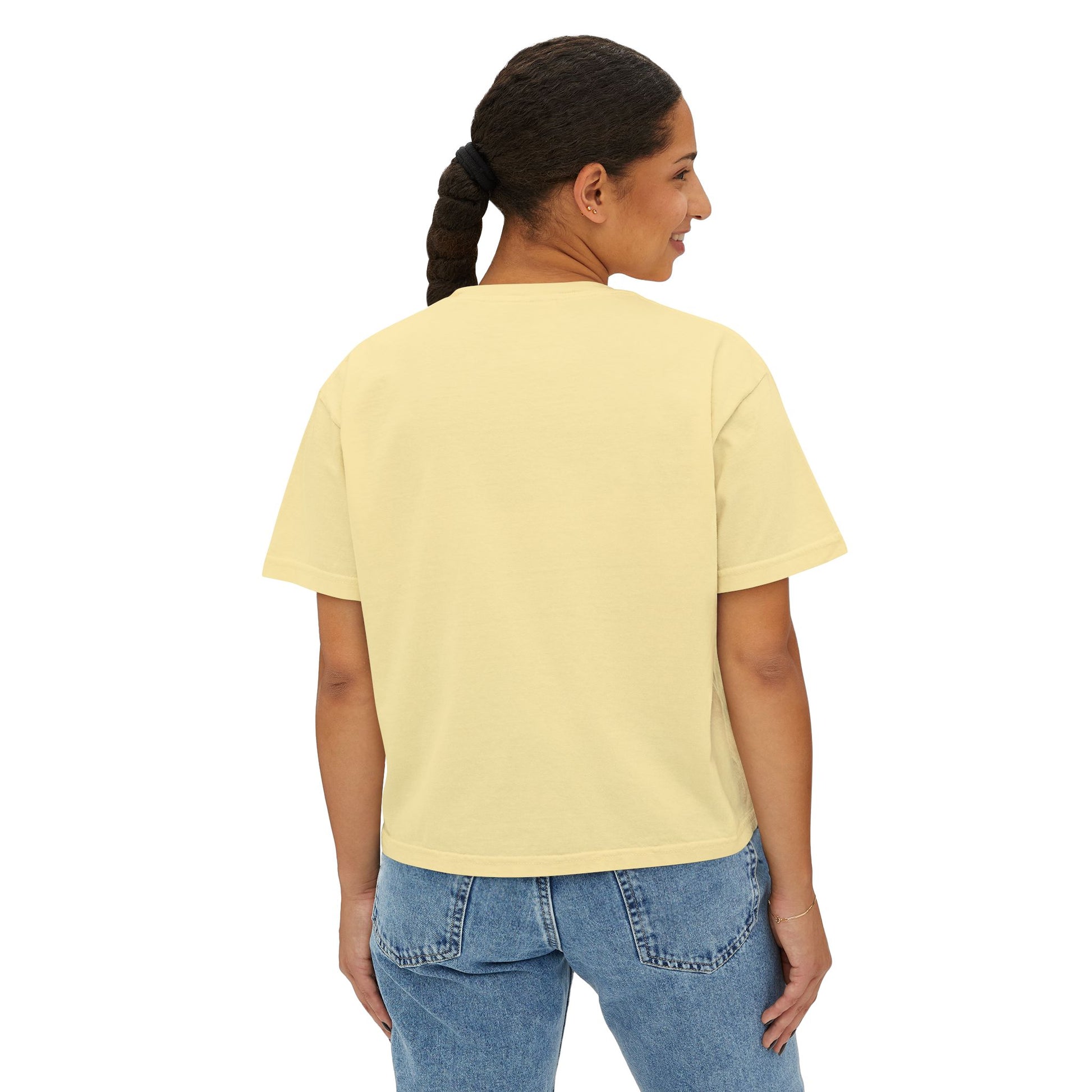 'Rooted & Radiant Beauty' Women's Boxy Tee