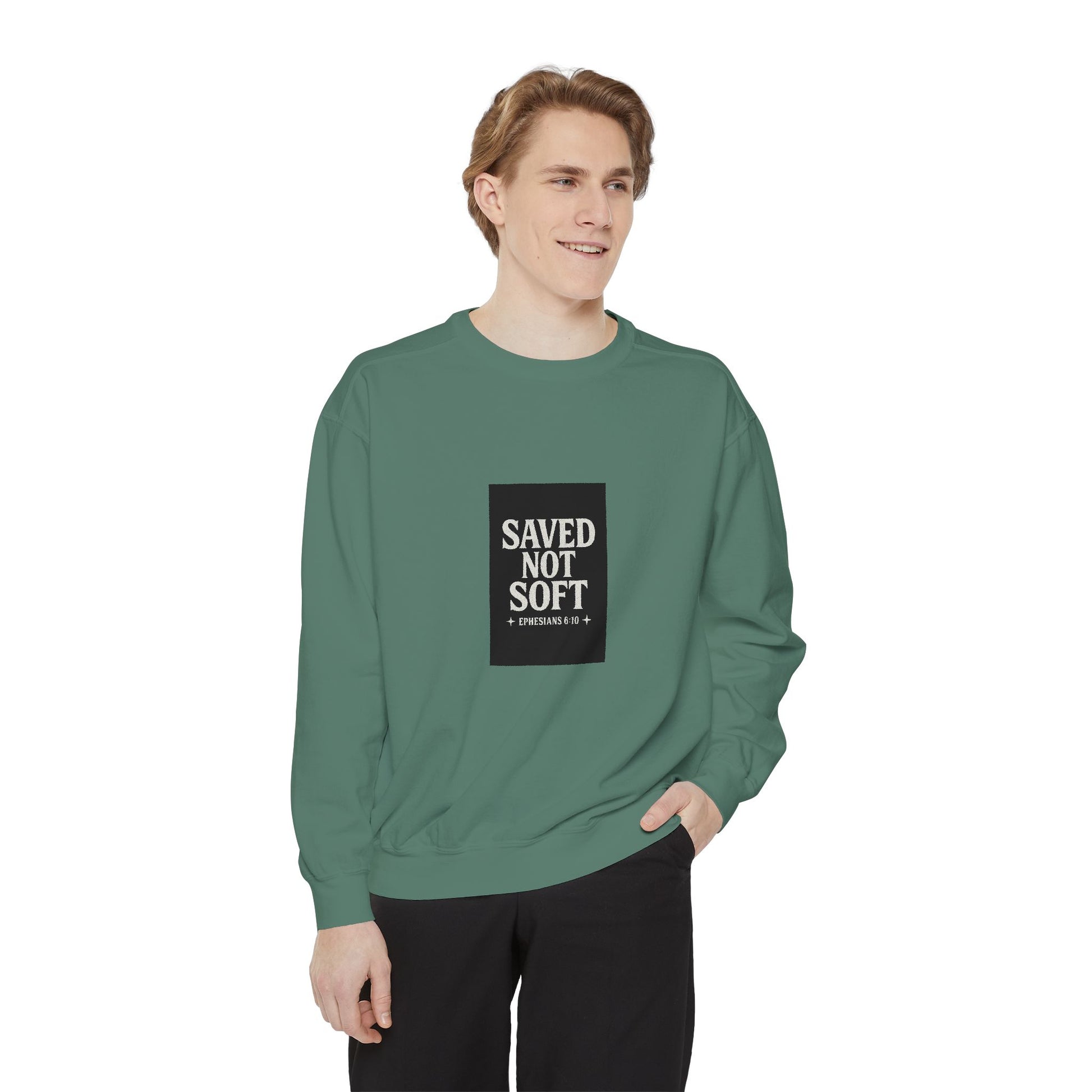 ‘Saved Not Soft’ Unisex Sweatshirt