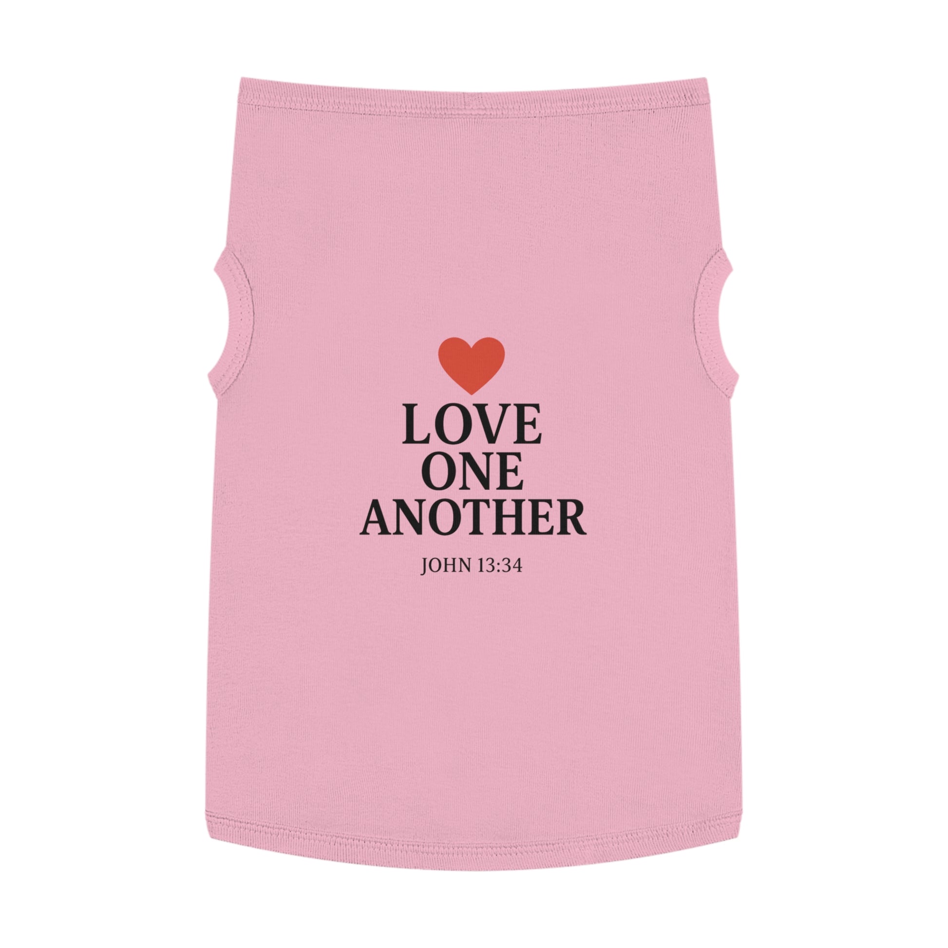 ‘Love One Another’ Pet Tank Top