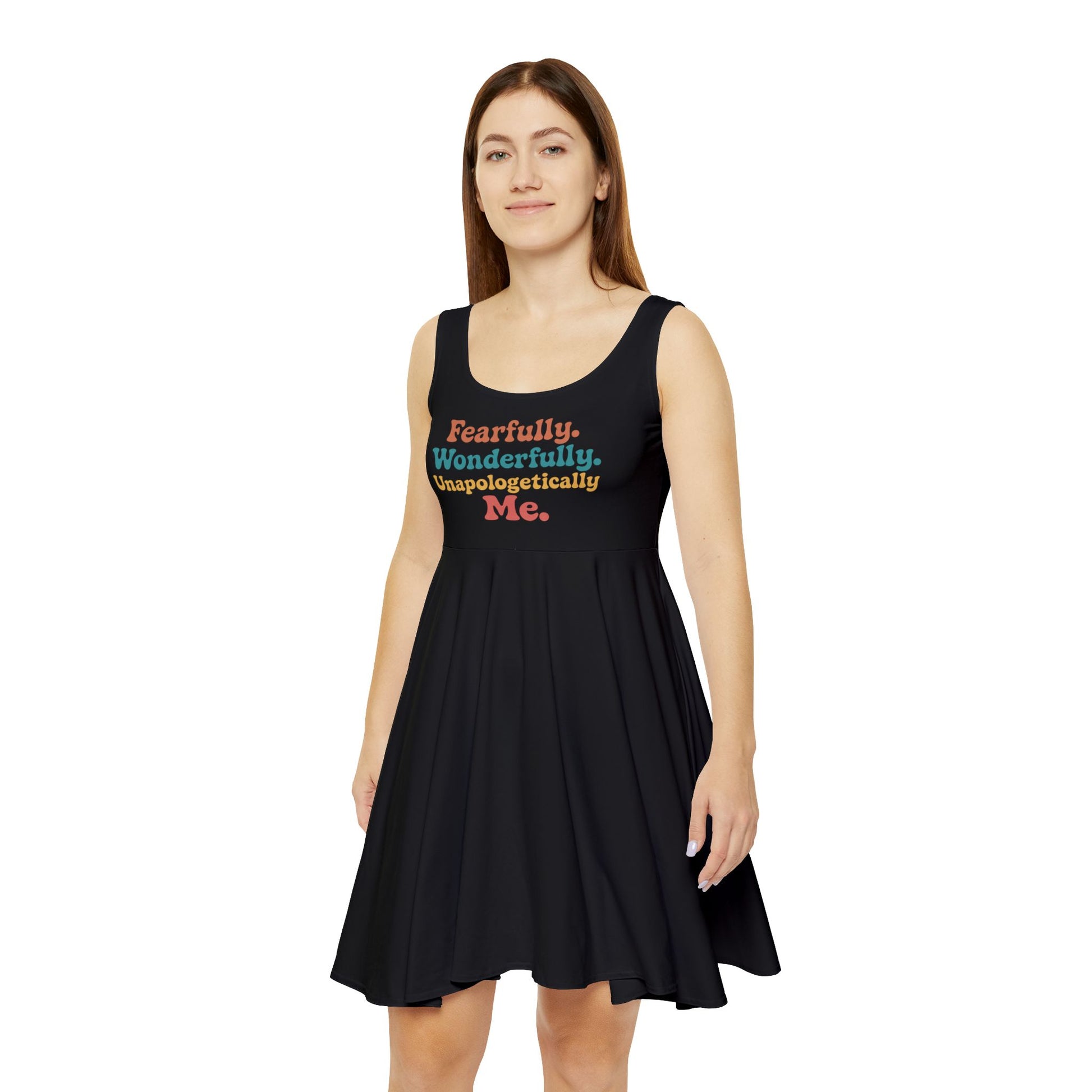 ‘Fearfully. Wonderfully—‘ Women's Skater Dress