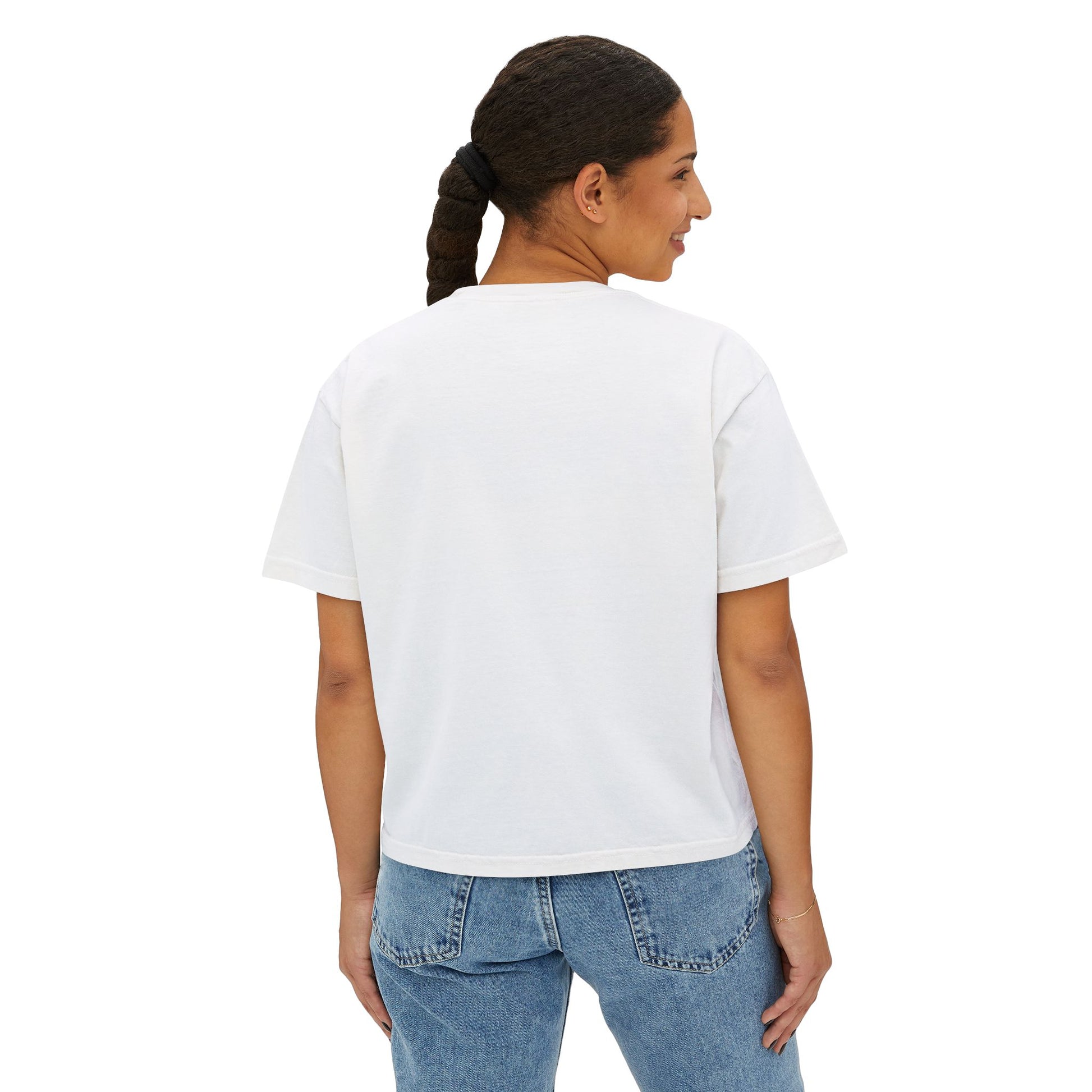 'Rooted & Radiant Beauty' Women's Boxy Tee
