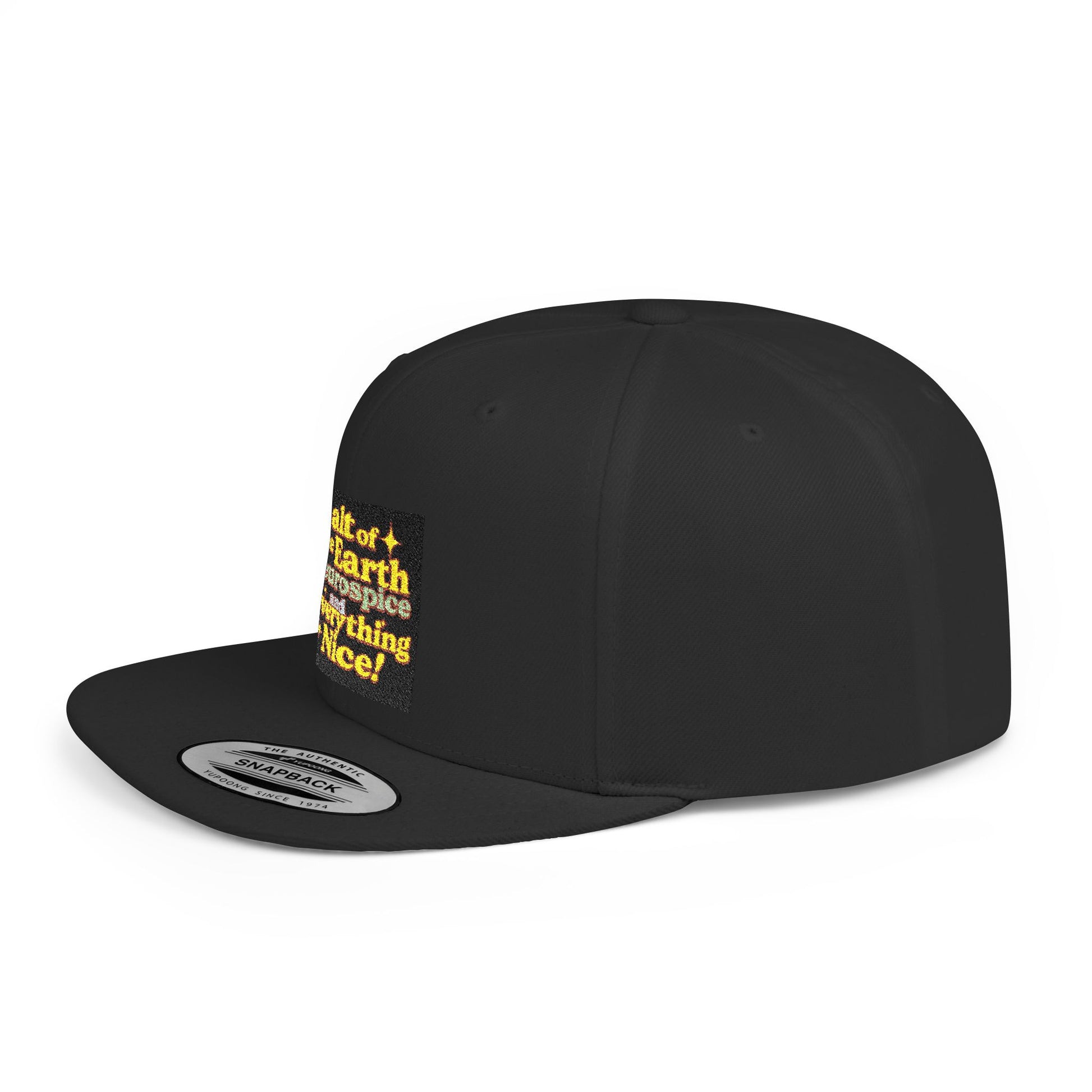 ‘Salt of the Earth—‘ Flat Bill Snapback Hat