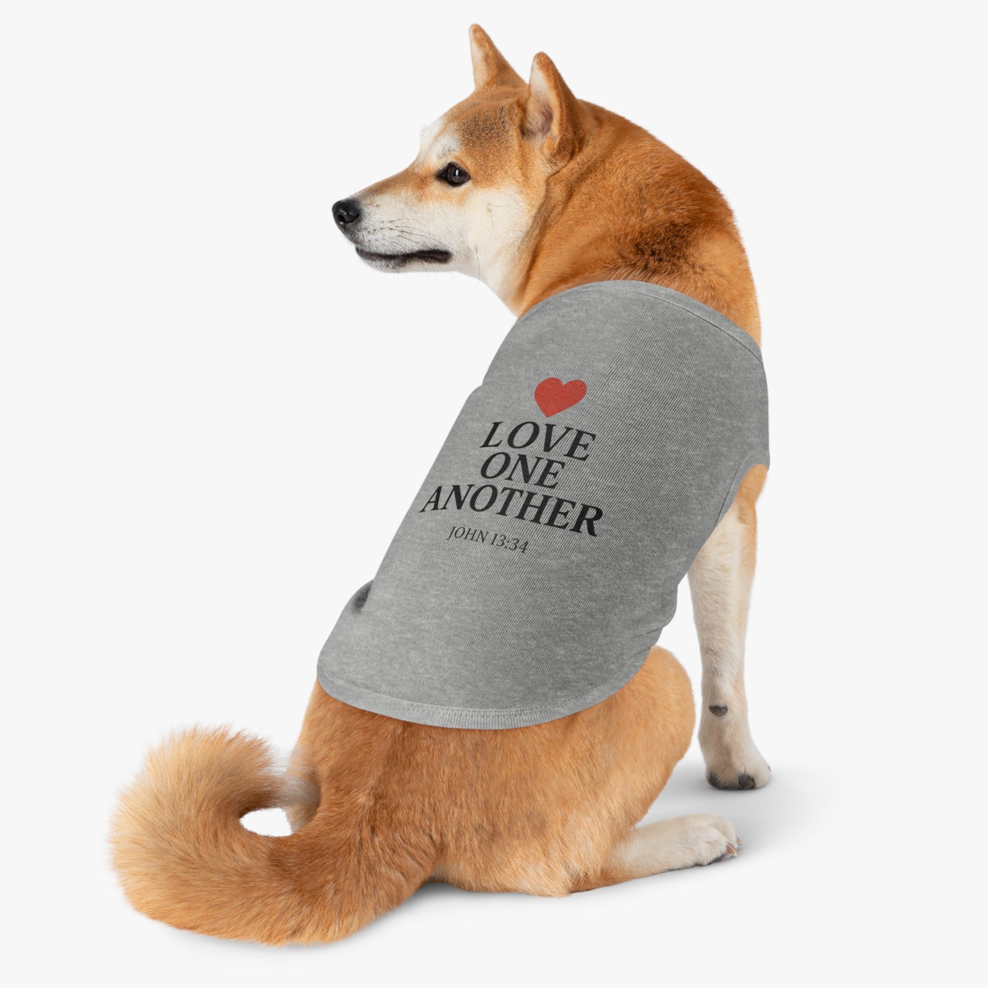 ‘Love One Another’ Pet Tank Top