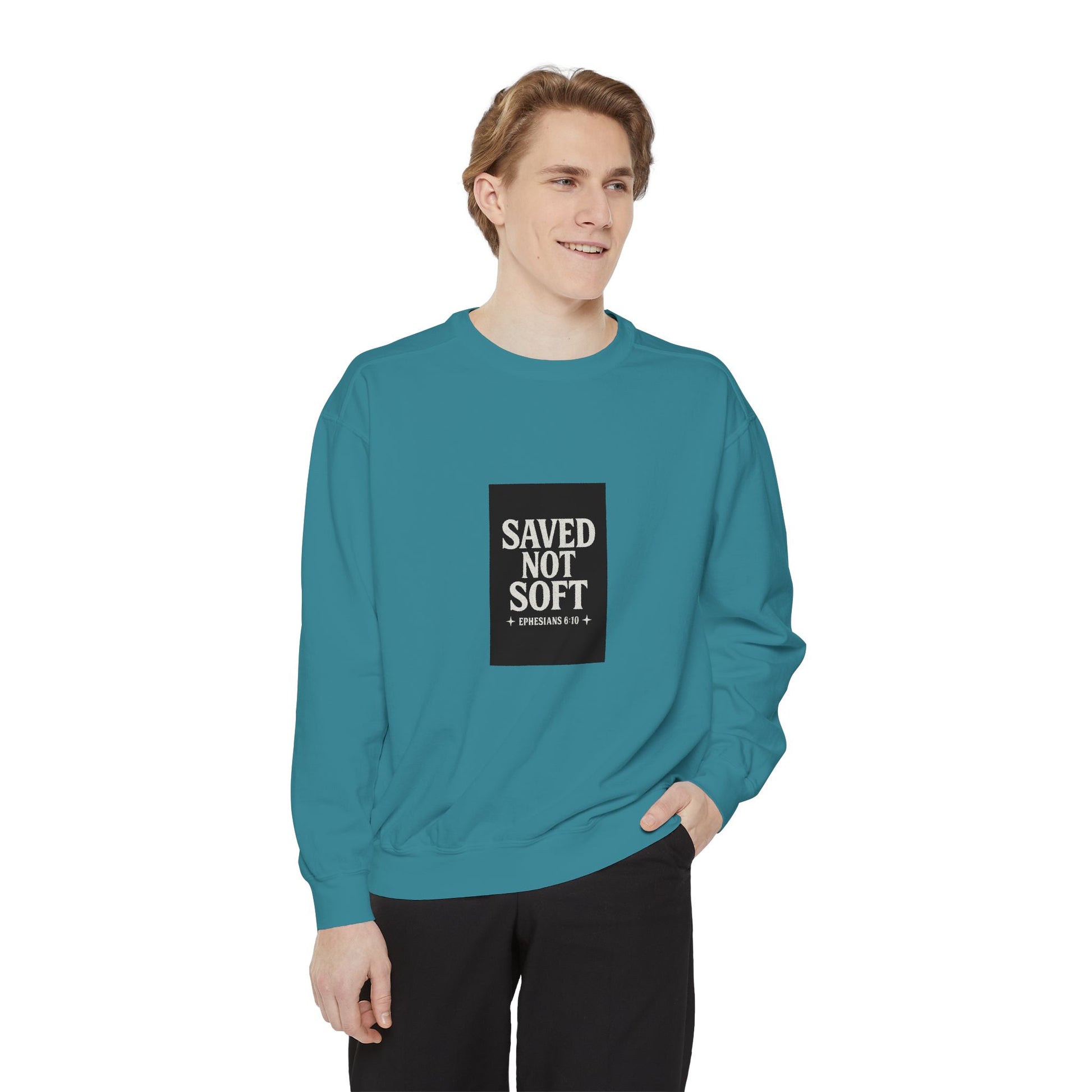 ‘Saved Not Soft’ Unisex Sweatshirt