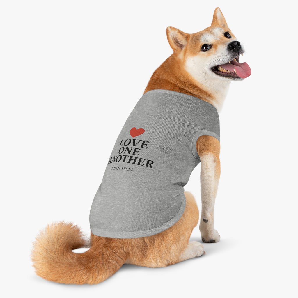 ‘Love One Another’ Pet Tank Top