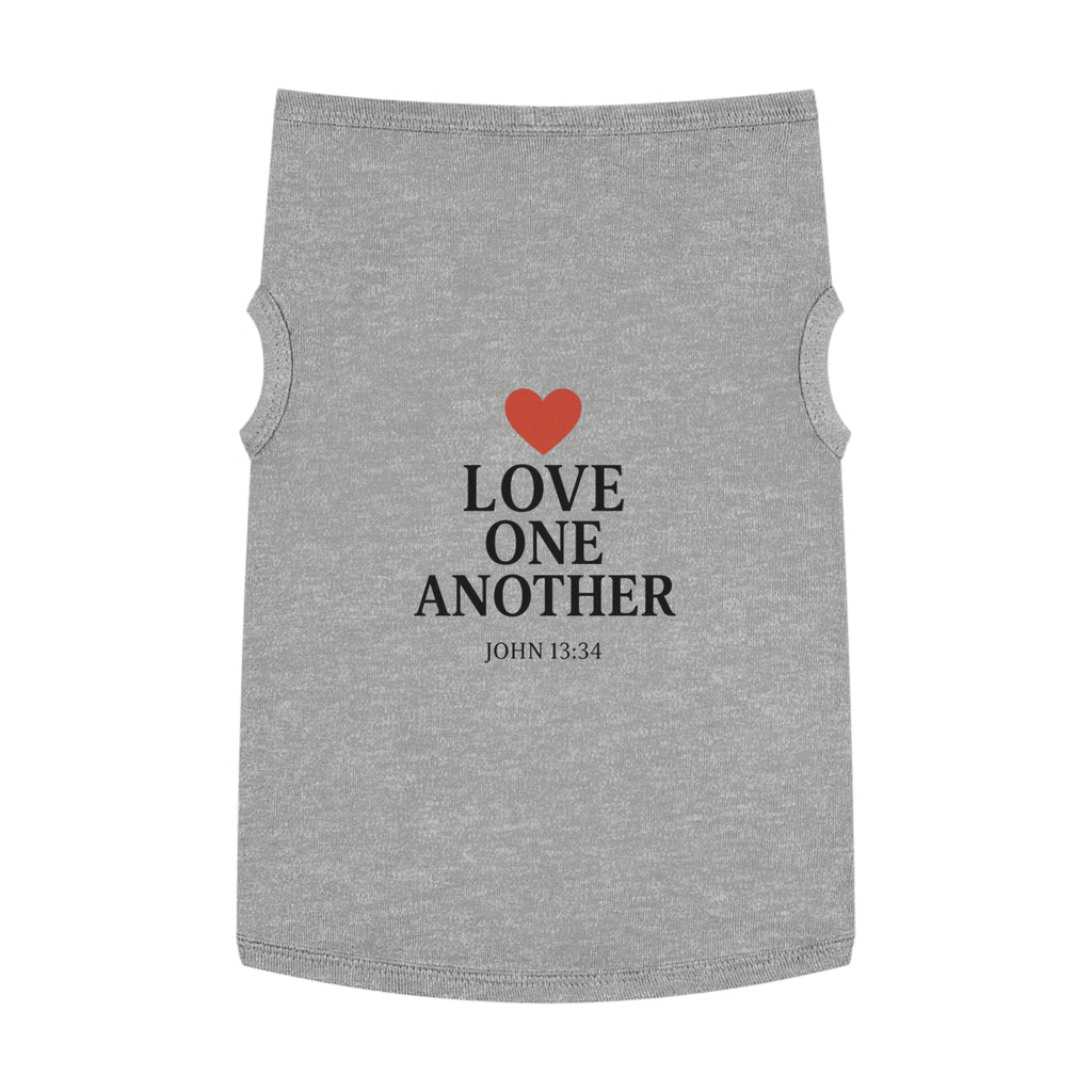 ‘Love One Another’ Pet Tank Top
