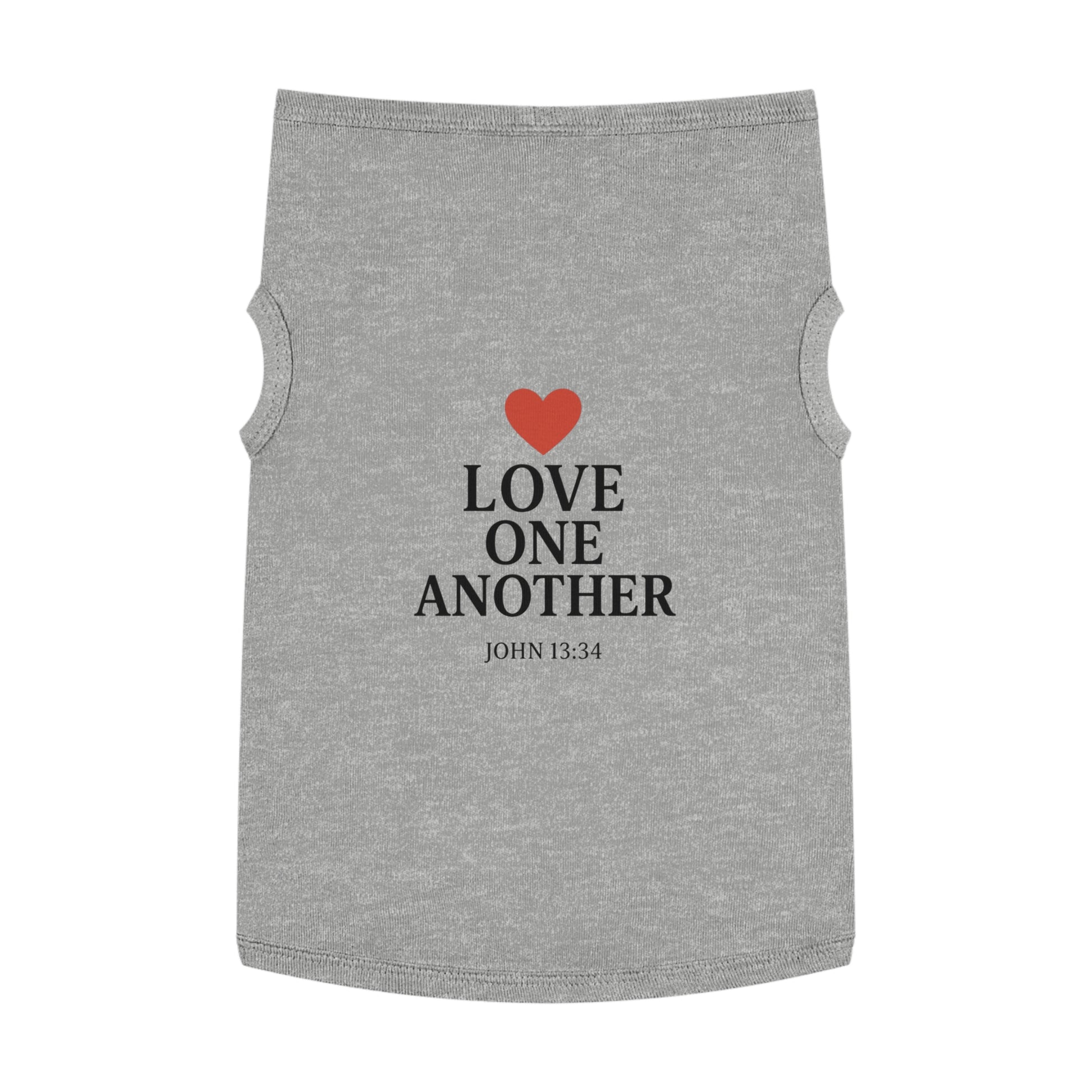 ‘Love One Another’ Pet Tank Top