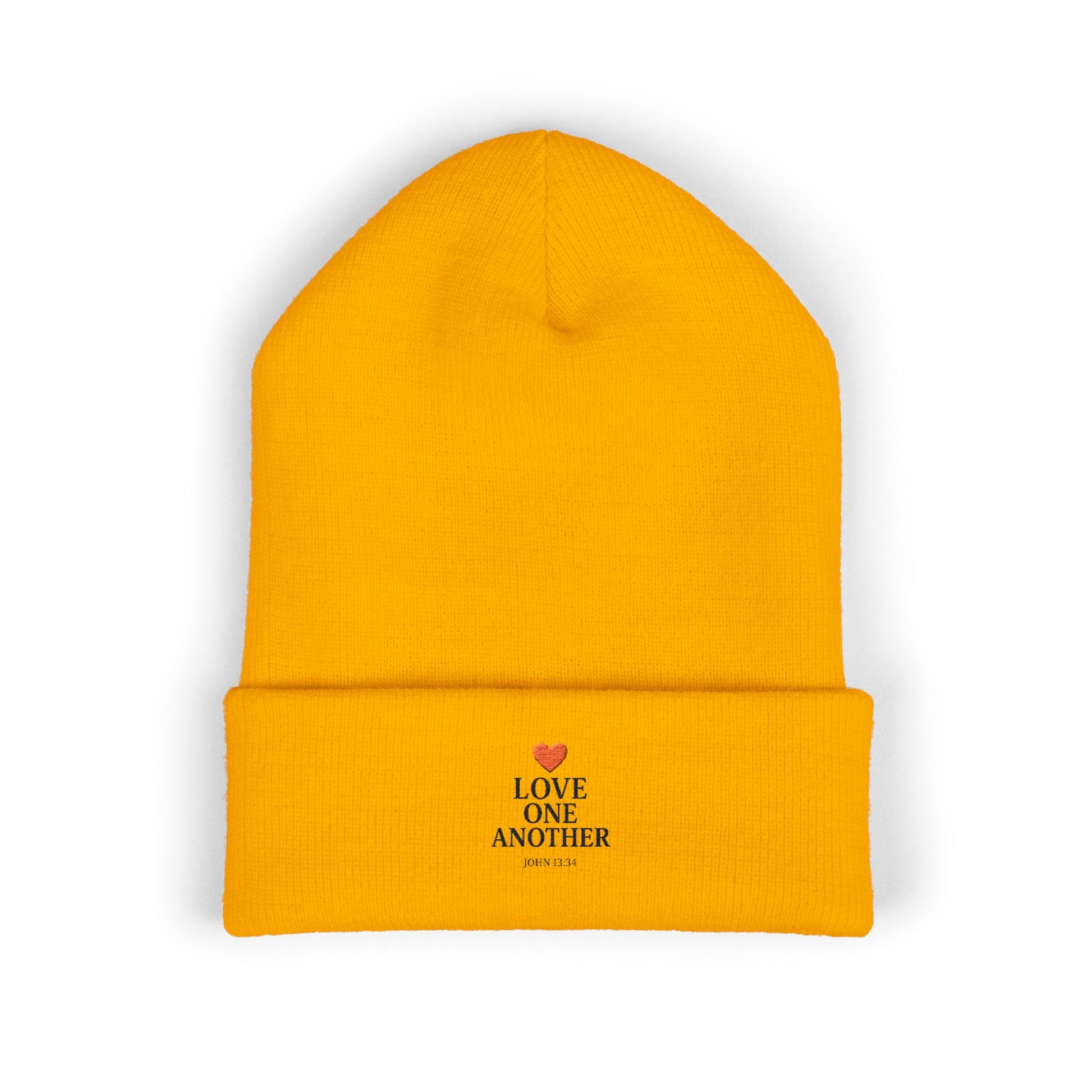 ‘Love One Another’ Cuffed Beanie