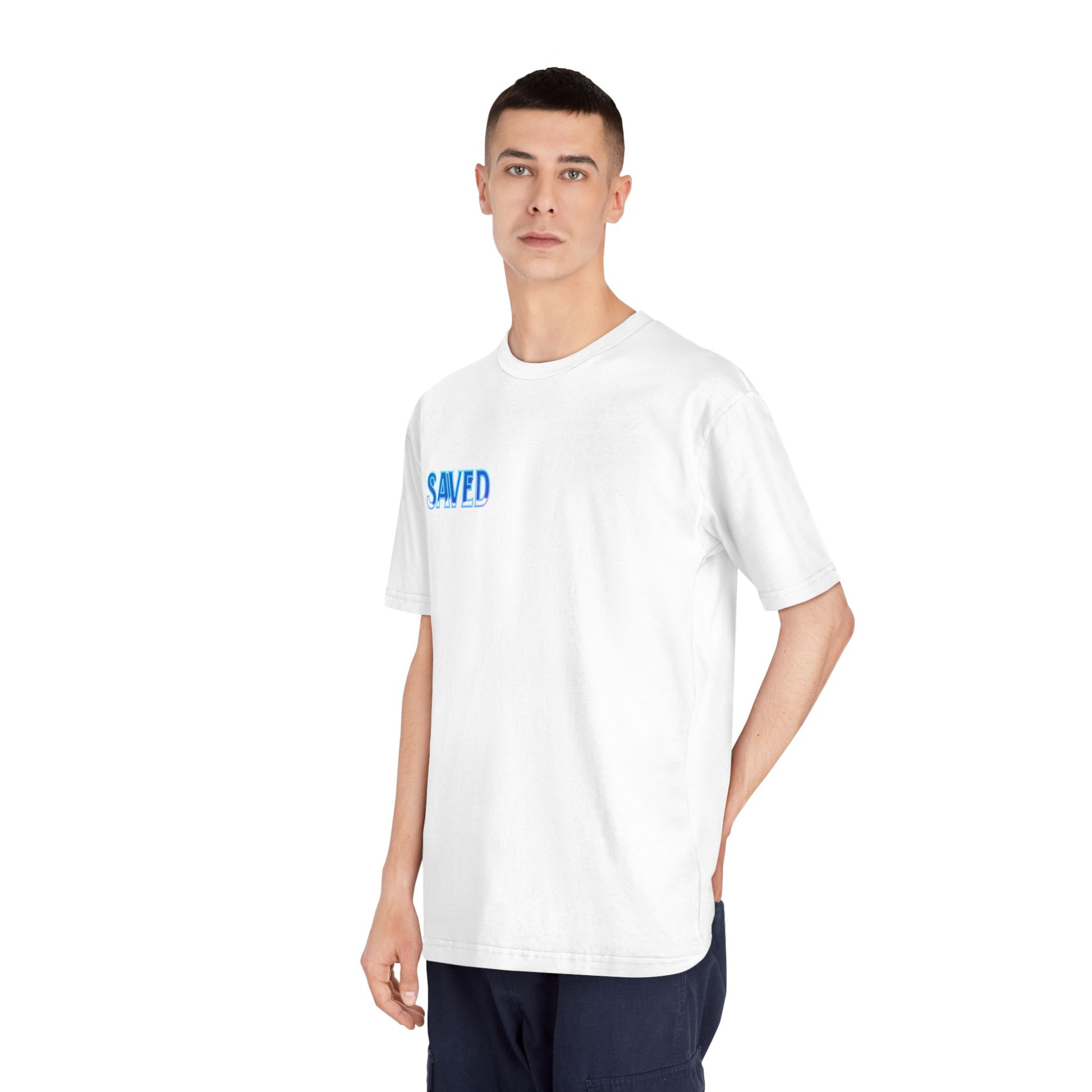 'Saved' Unisex Classic Crewneck T-Shirt – Vibrant, Faith-Inspired Streetwear, Perfect for Casual Days, Gift for Friends, Christian Apparel, [...]