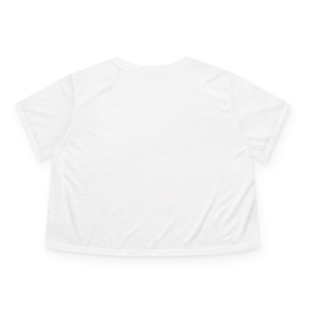 'Be Careful Little Eyes' Women's Flowy Cropped Tee