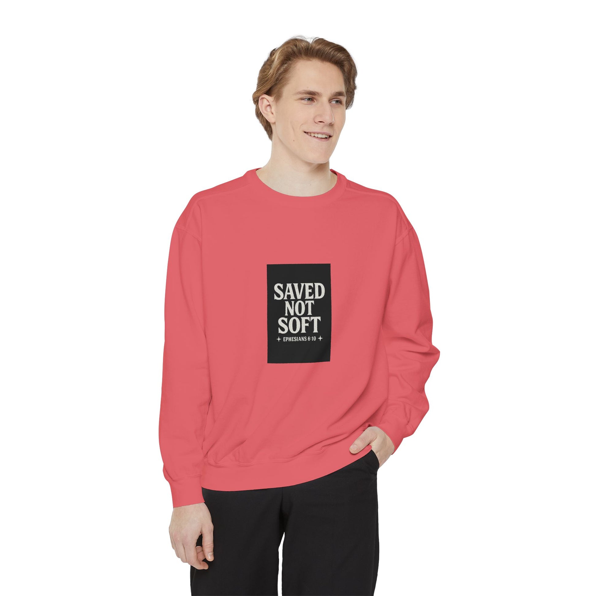 ‘Saved Not Soft’ Unisex Sweatshirt