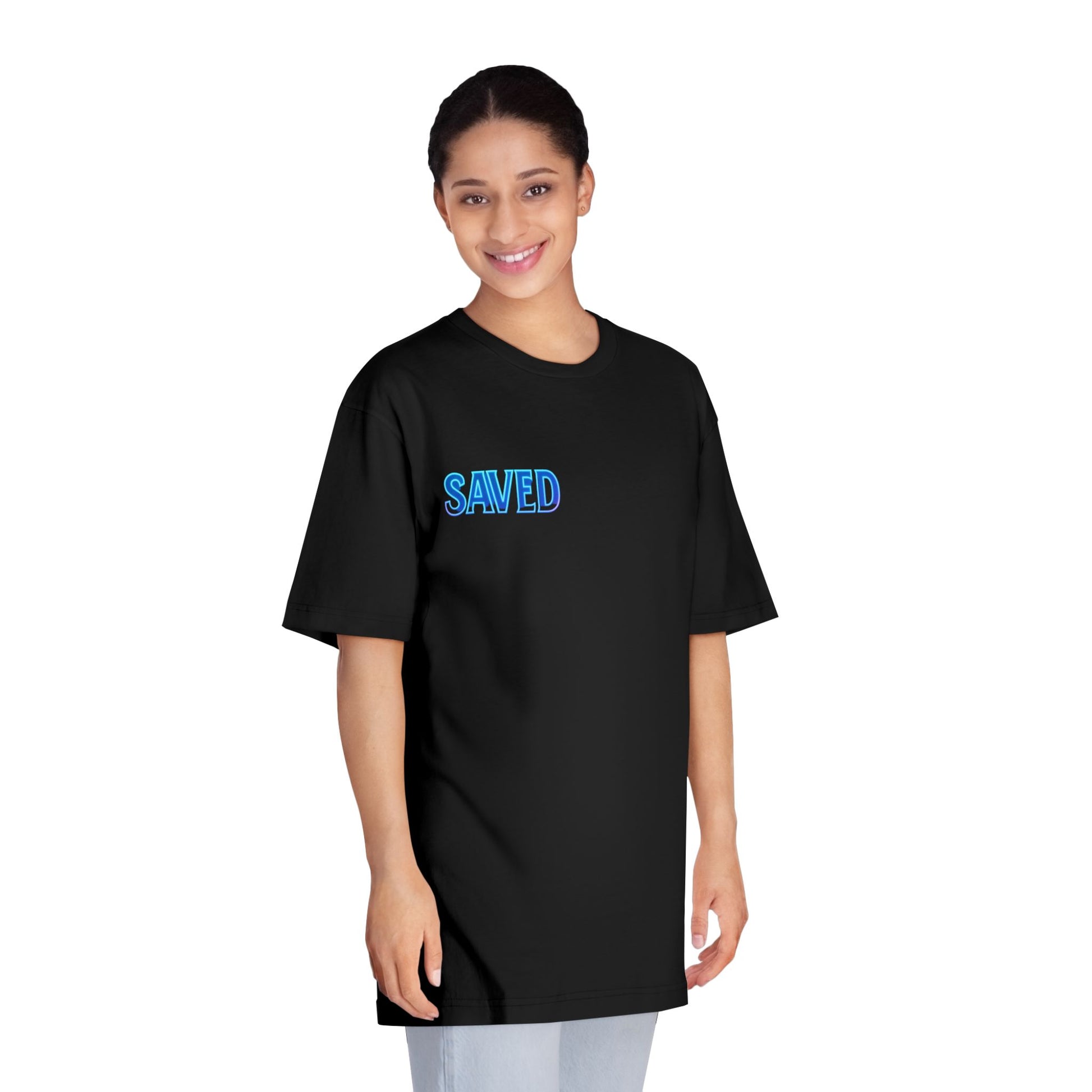 'Saved' Unisex Classic Crewneck T-Shirt – Vibrant, Faith-Inspired Streetwear, Perfect for Casual Days, Gift for Friends, Christian Apparel, [...]