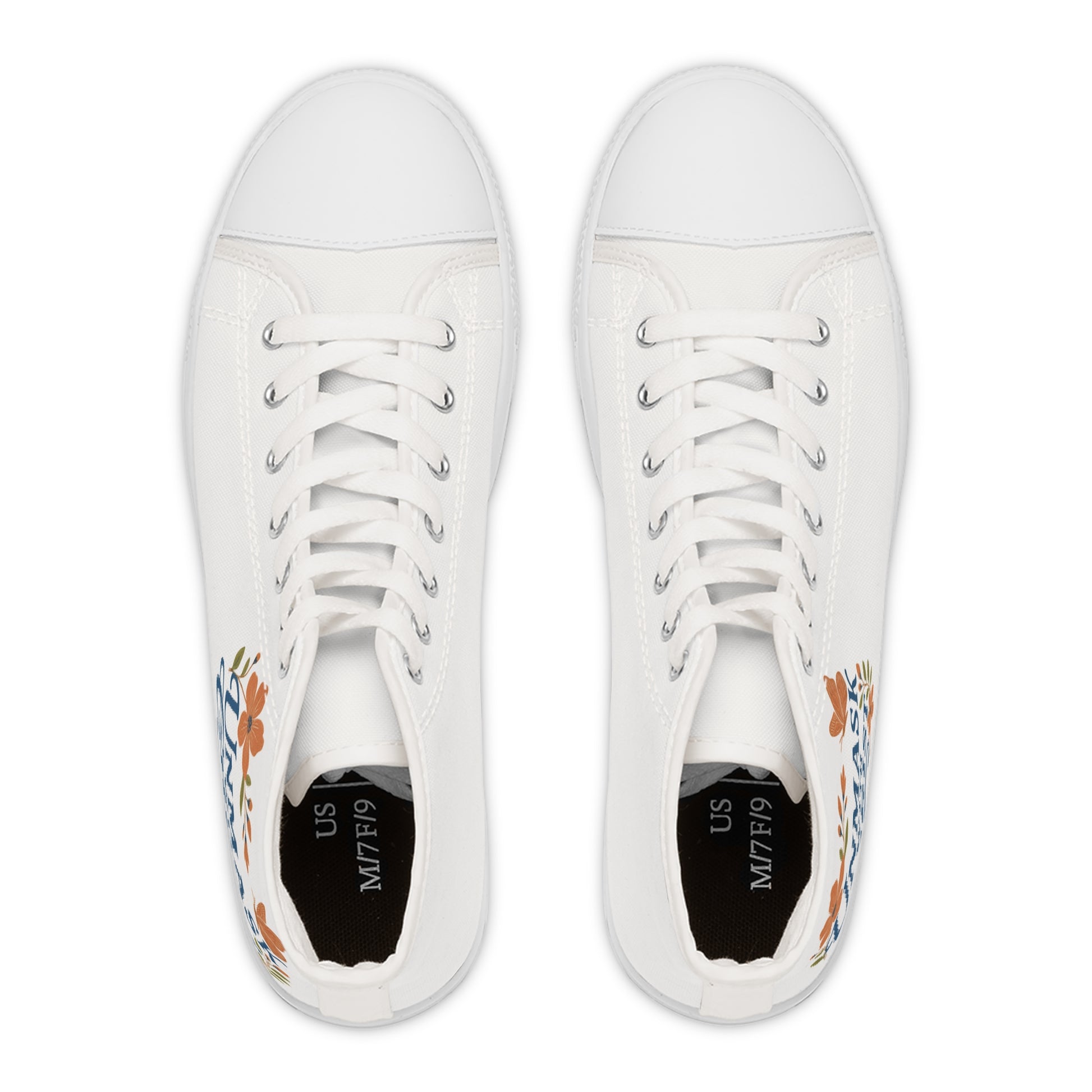 ‘Unmask with Christ’ Women’s High Top Sneakers