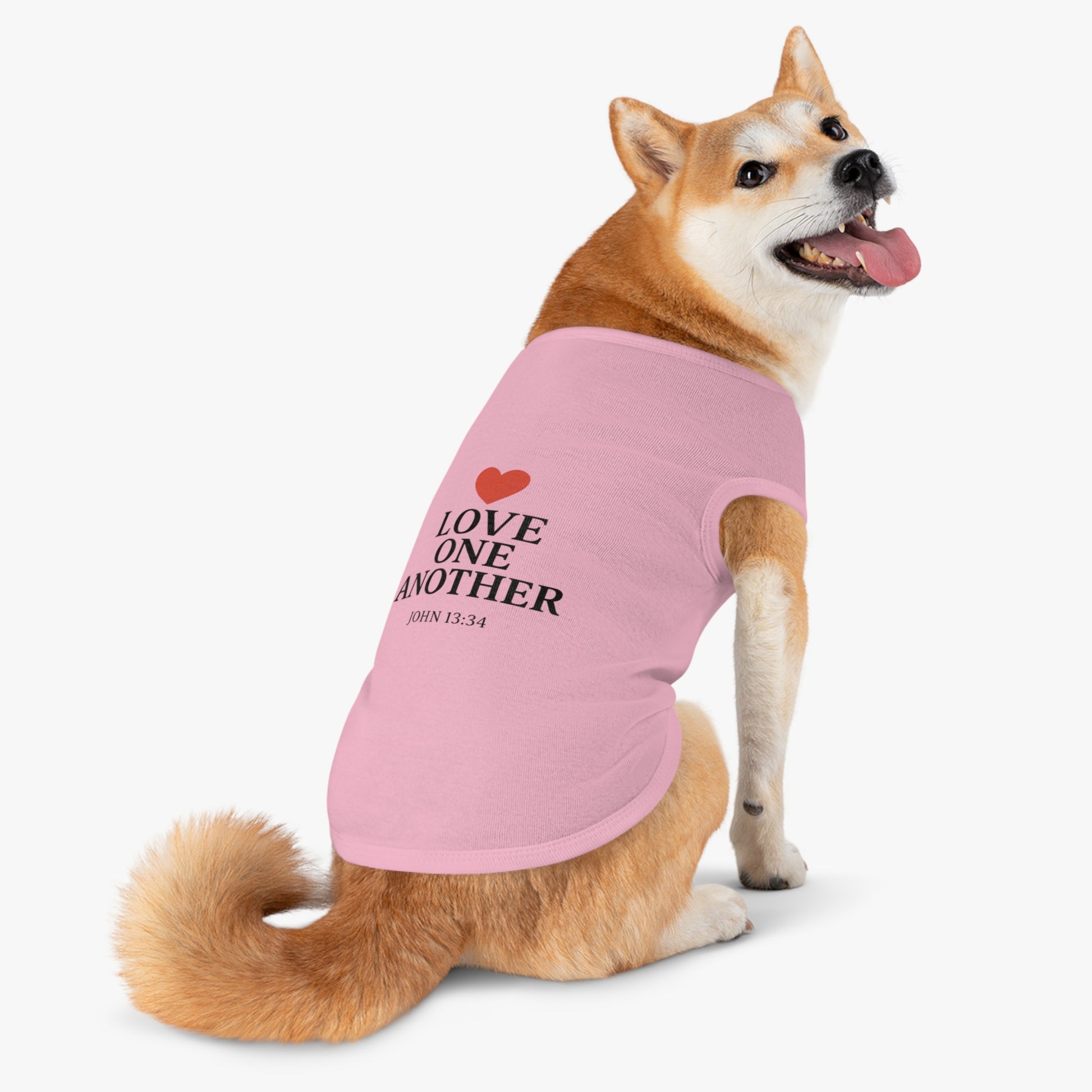 ‘Love One Another’ Pet Tank Top