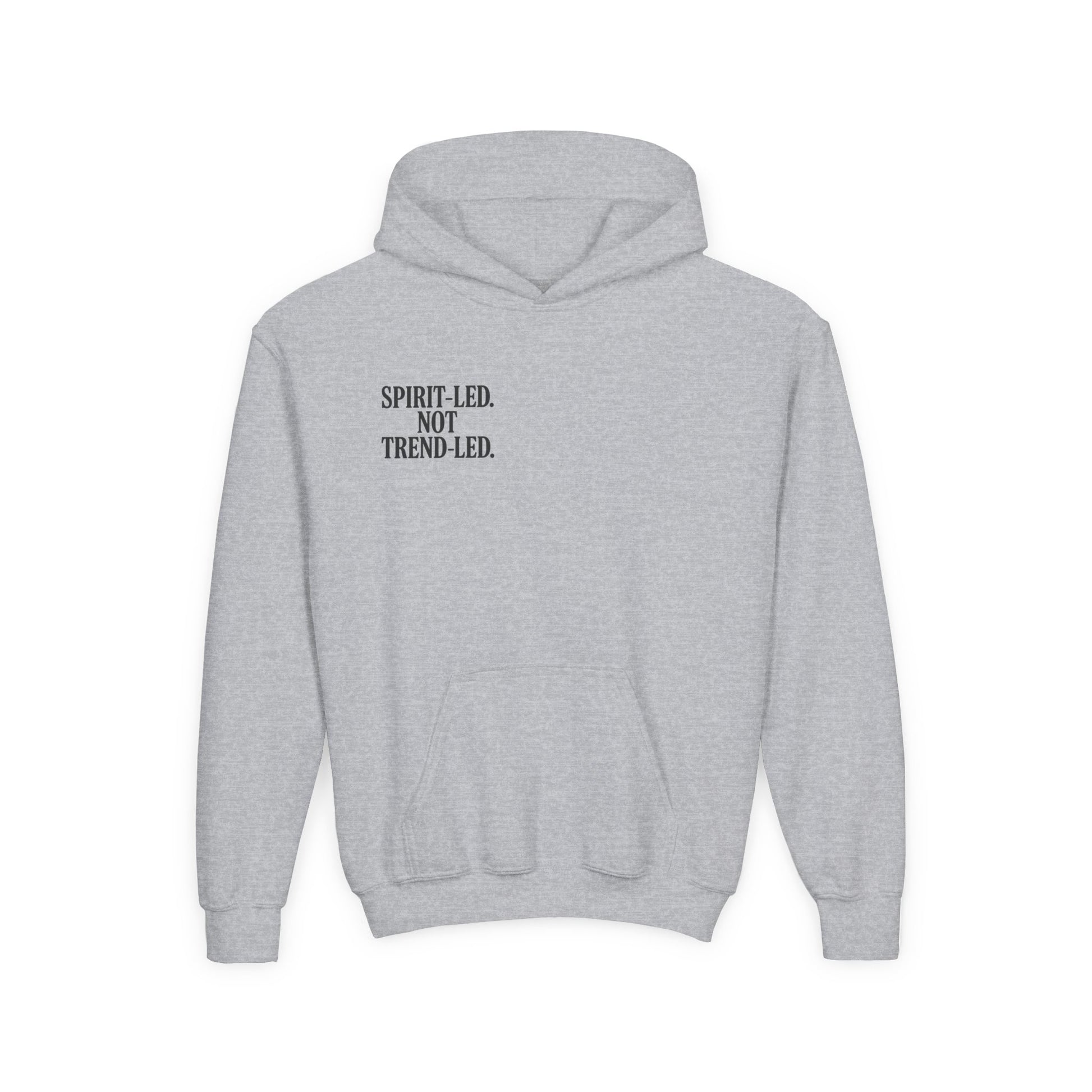 ‘Spirit-Led. Not Trend-Led.’ Youth Sweatshirt