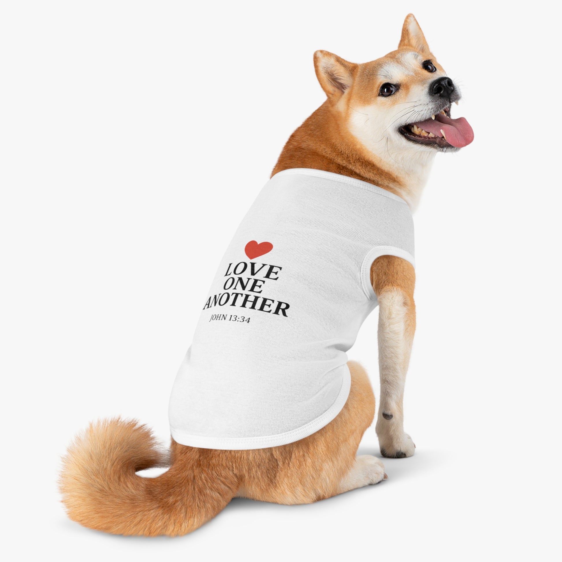 ‘Love One Another’ Pet Tank Top