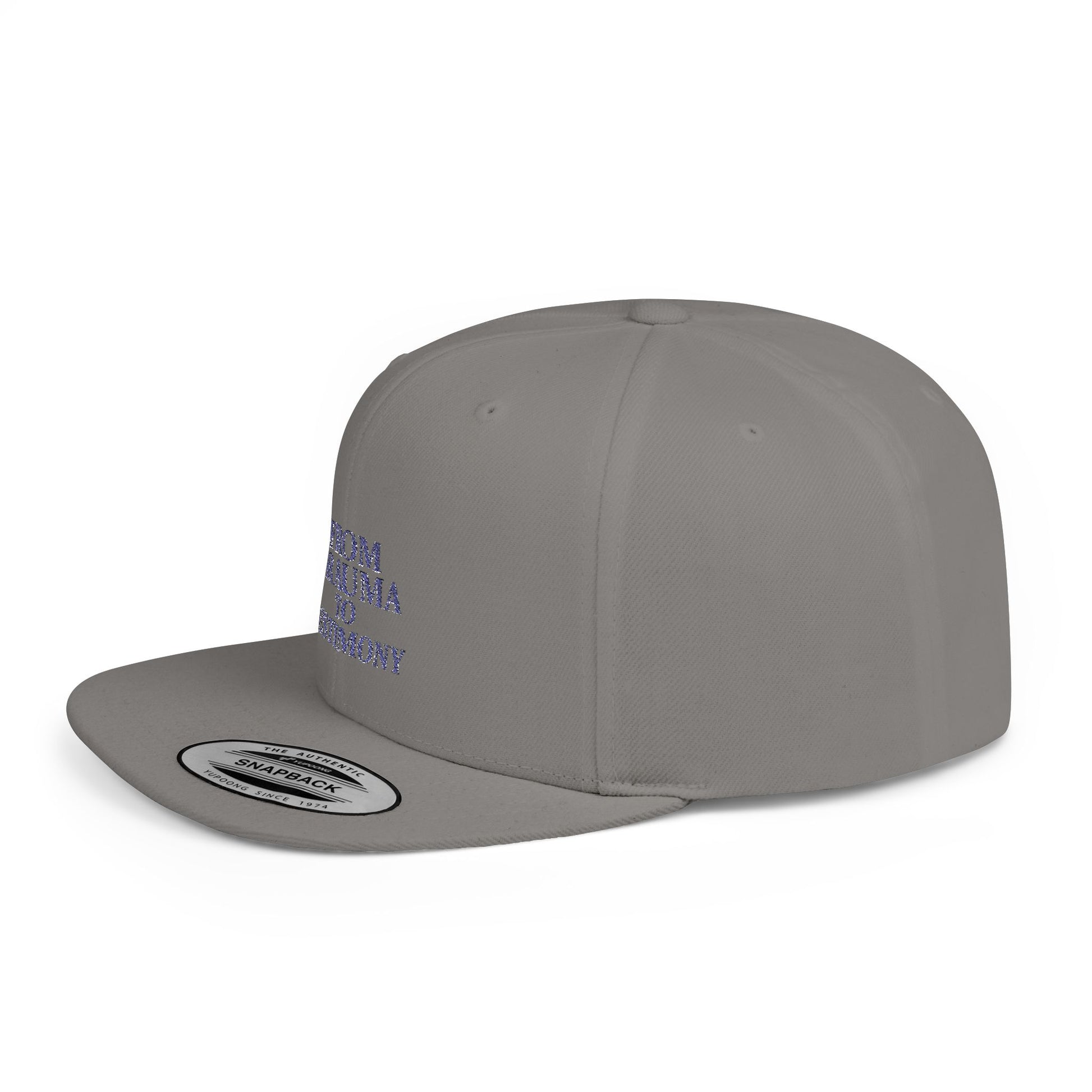 ‘From Trauma to Testimony’ Flat Bill Snapback Hat