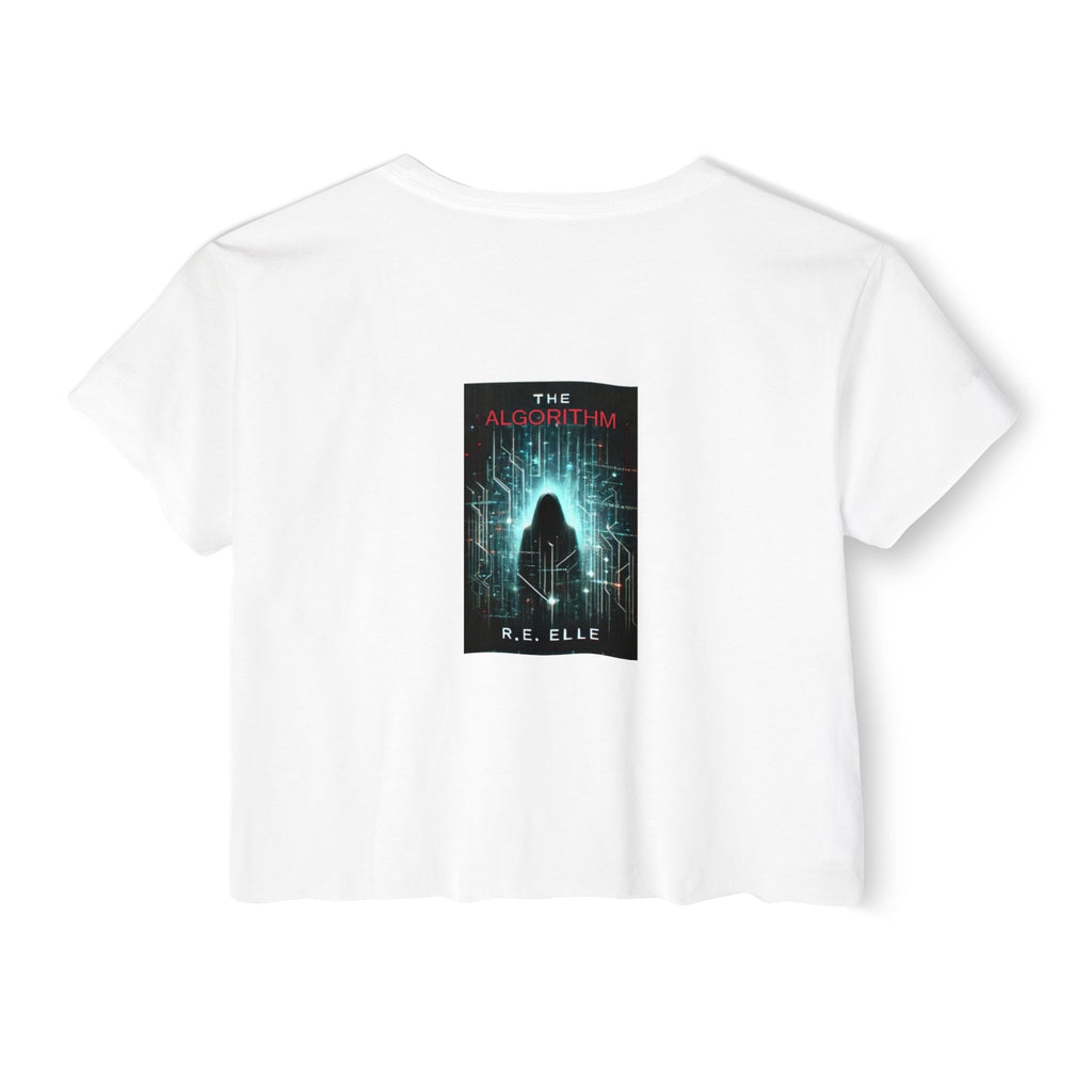 ‘The Algorithm by R.E. Elle’ Women's Festival Crop Top