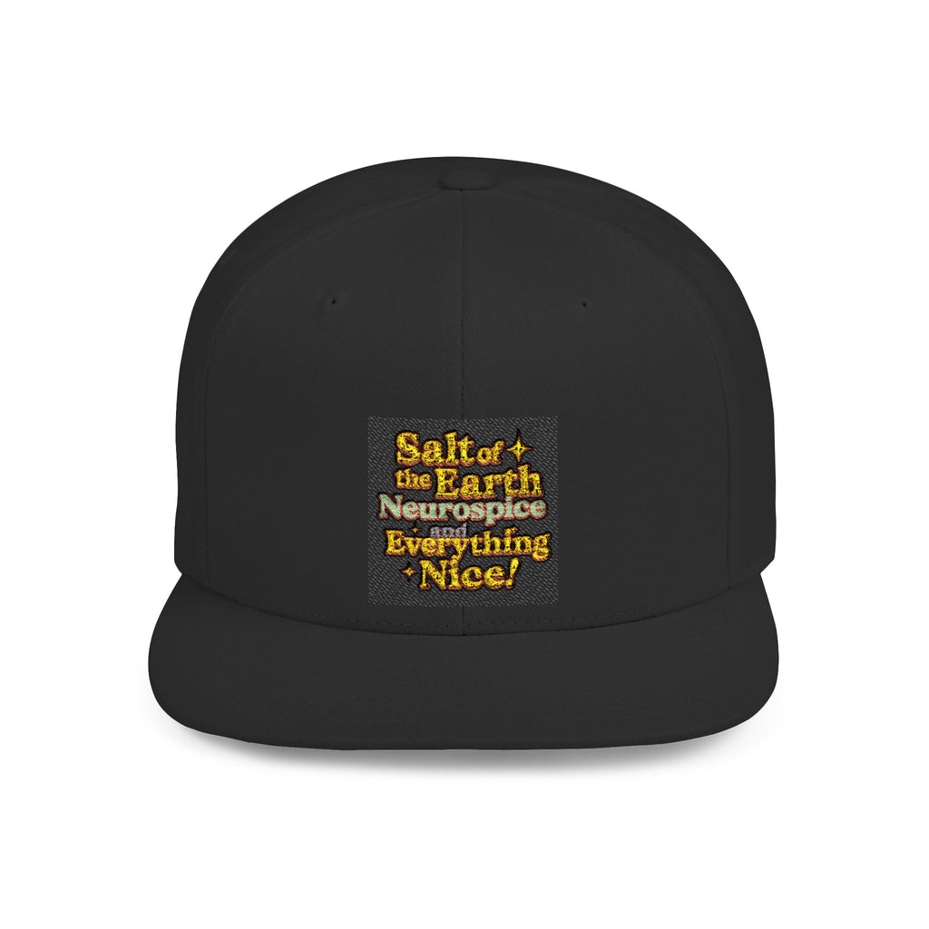 ‘Salt of the Earth—‘ Flat Bill Snapback Hat