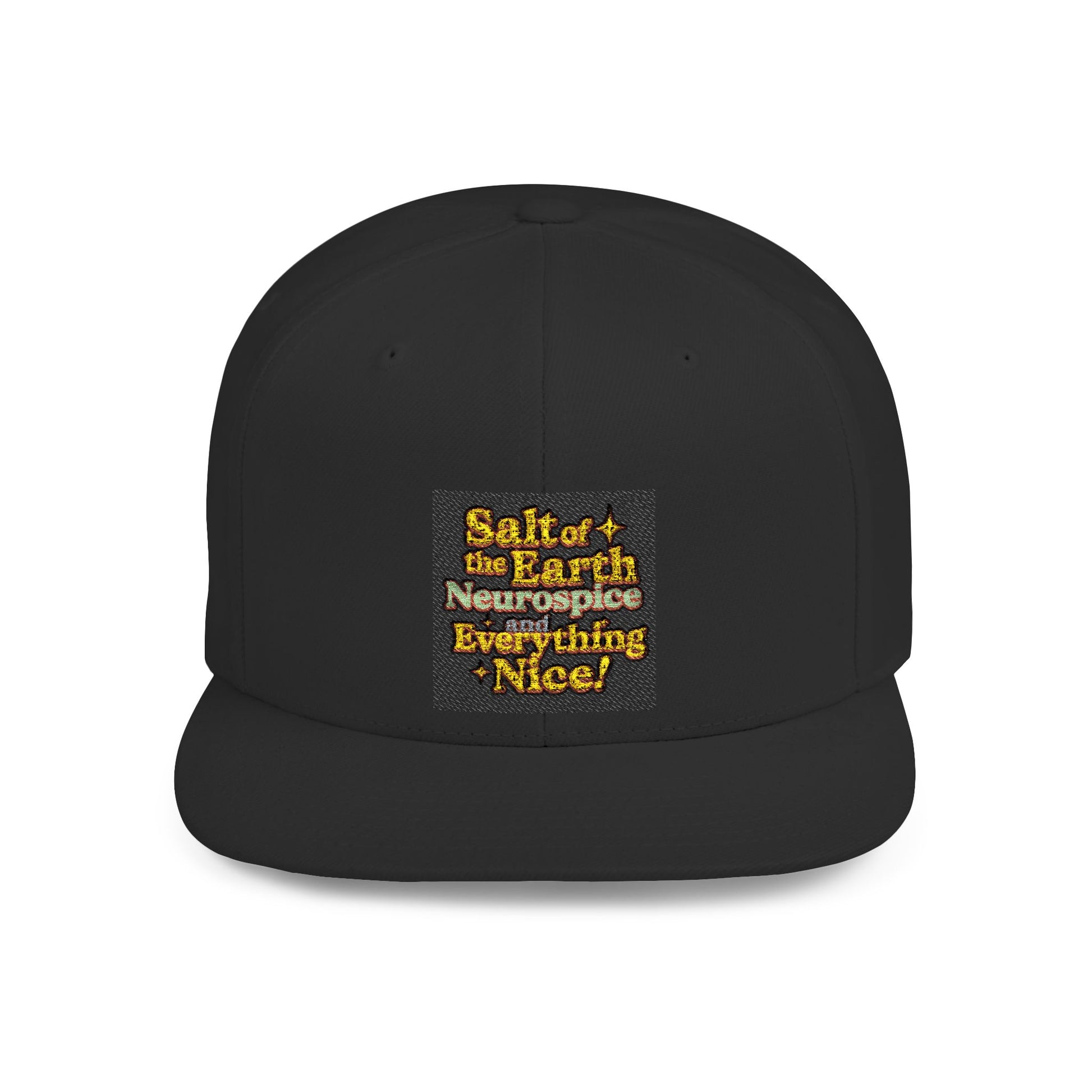 ‘Salt of the Earth—‘ Flat Bill Snapback Hat