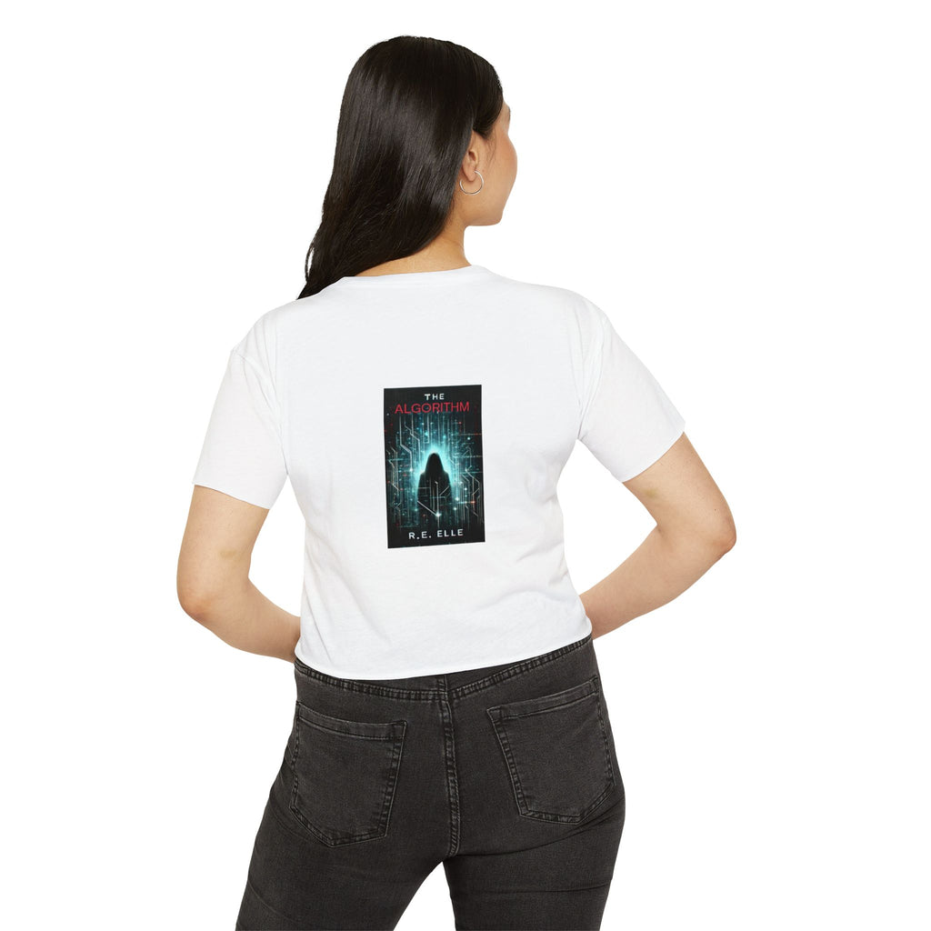 ‘The Algorithm by R.E. Elle’ Women's Festival Crop Top