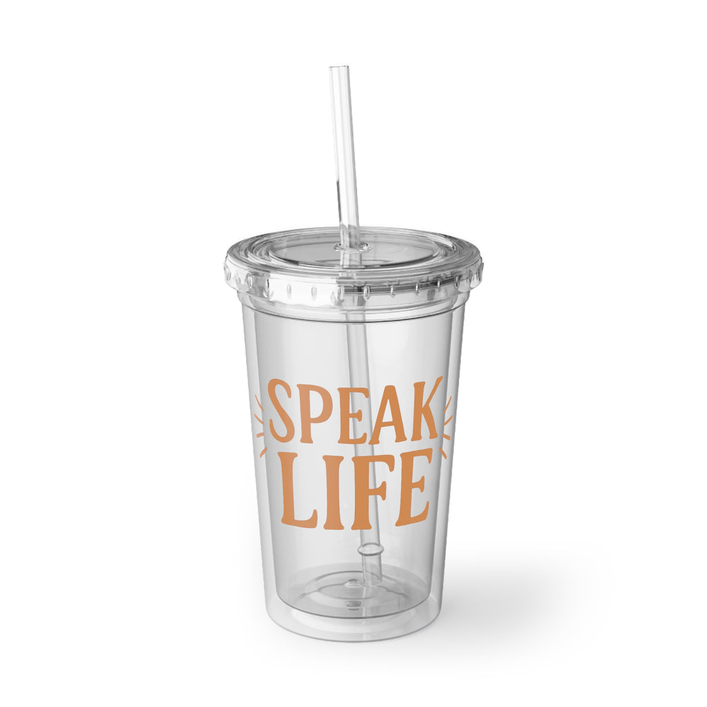 ‘Speak Life’ Acrylic Cup