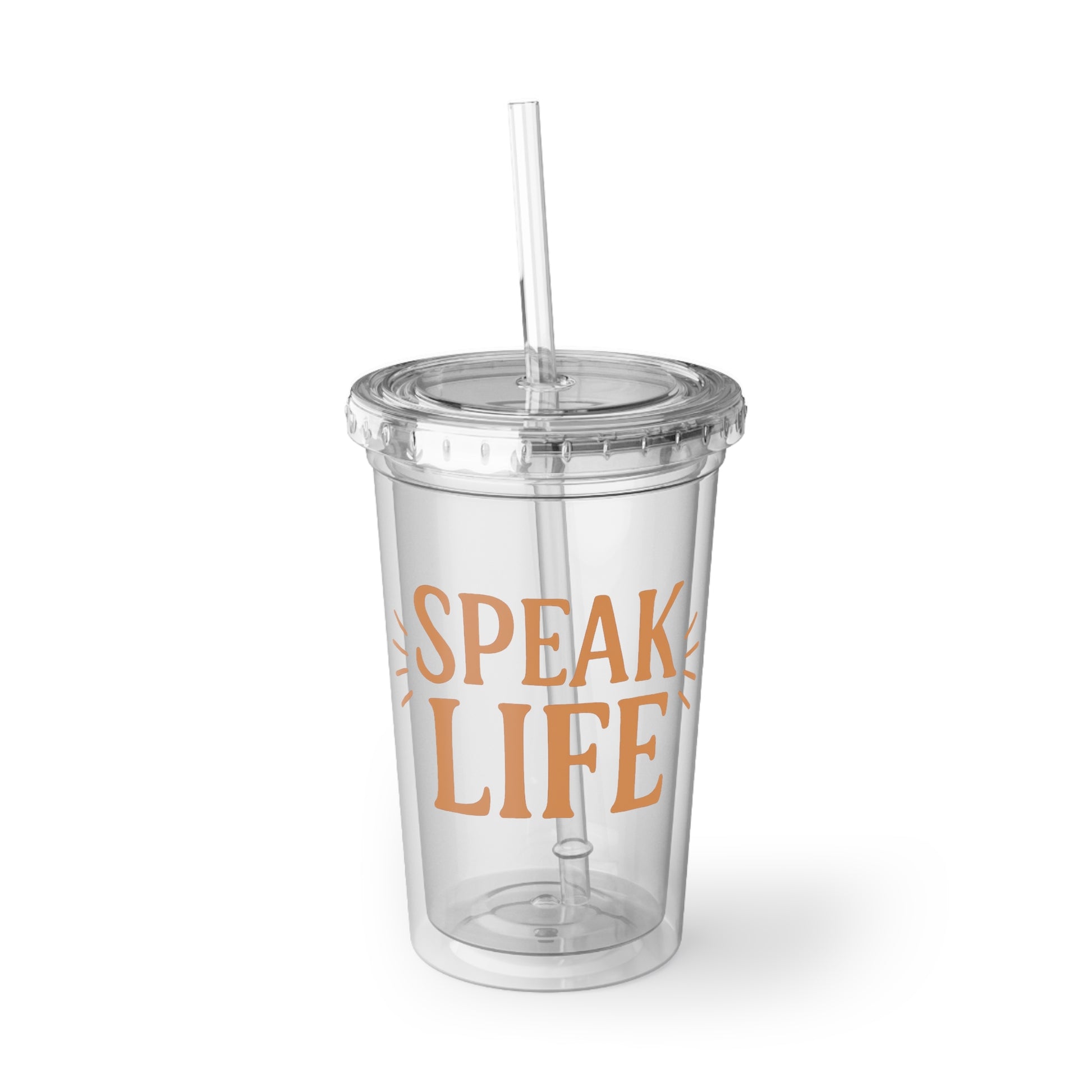 ‘Speak Life’ Acrylic Cup