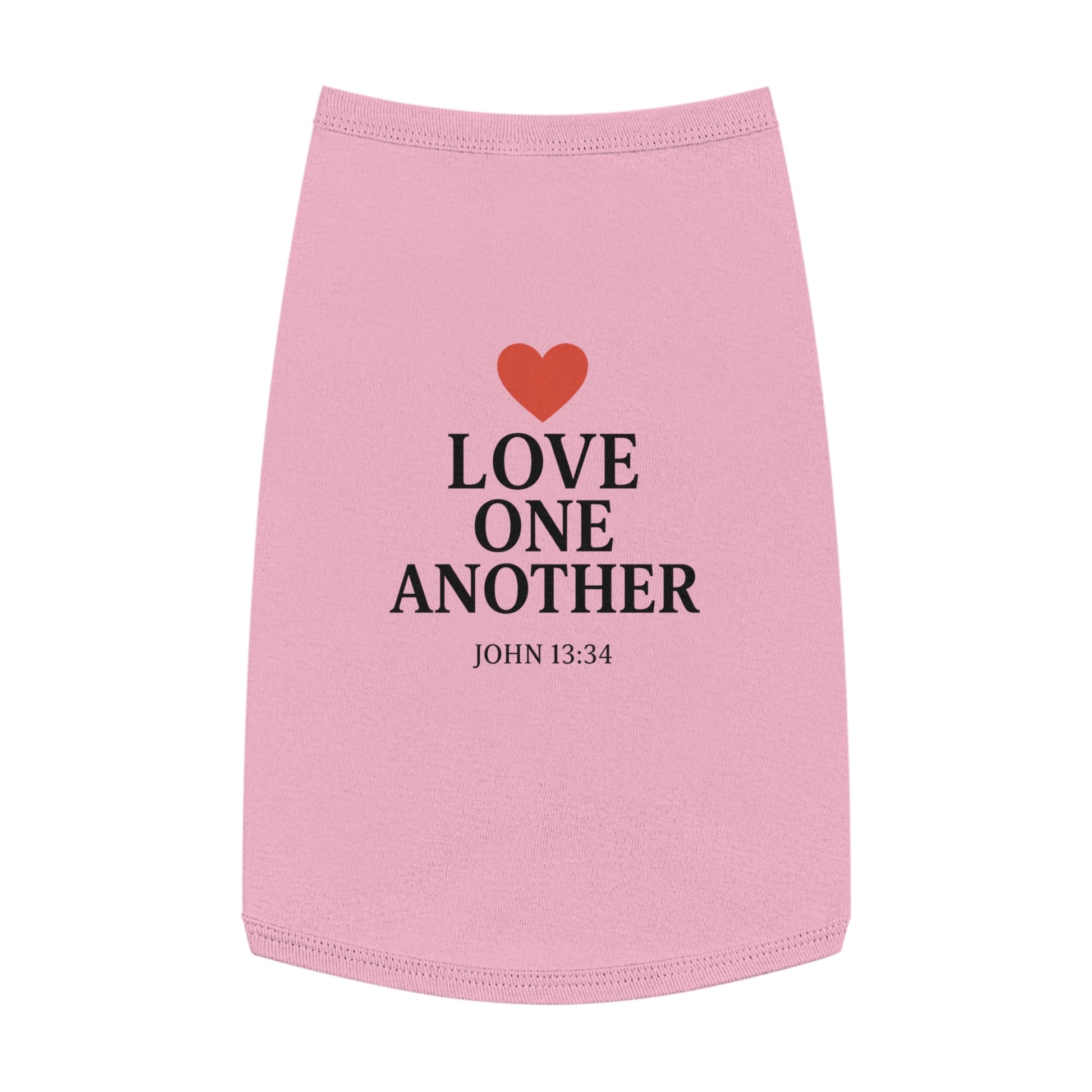 ‘Love One Another’ Pet Tank Top