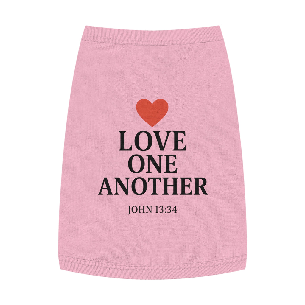 ‘Love One Another’ Pet Tank Top