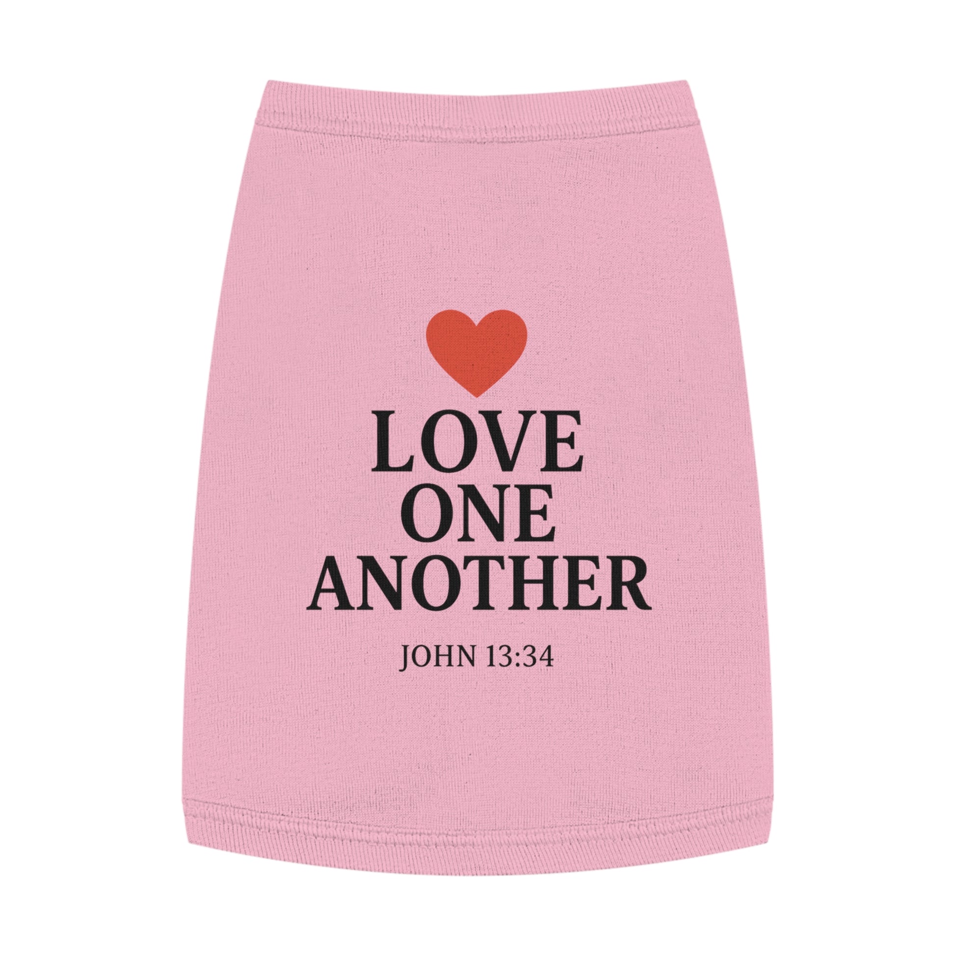 ‘Love One Another’ Pet Tank Top