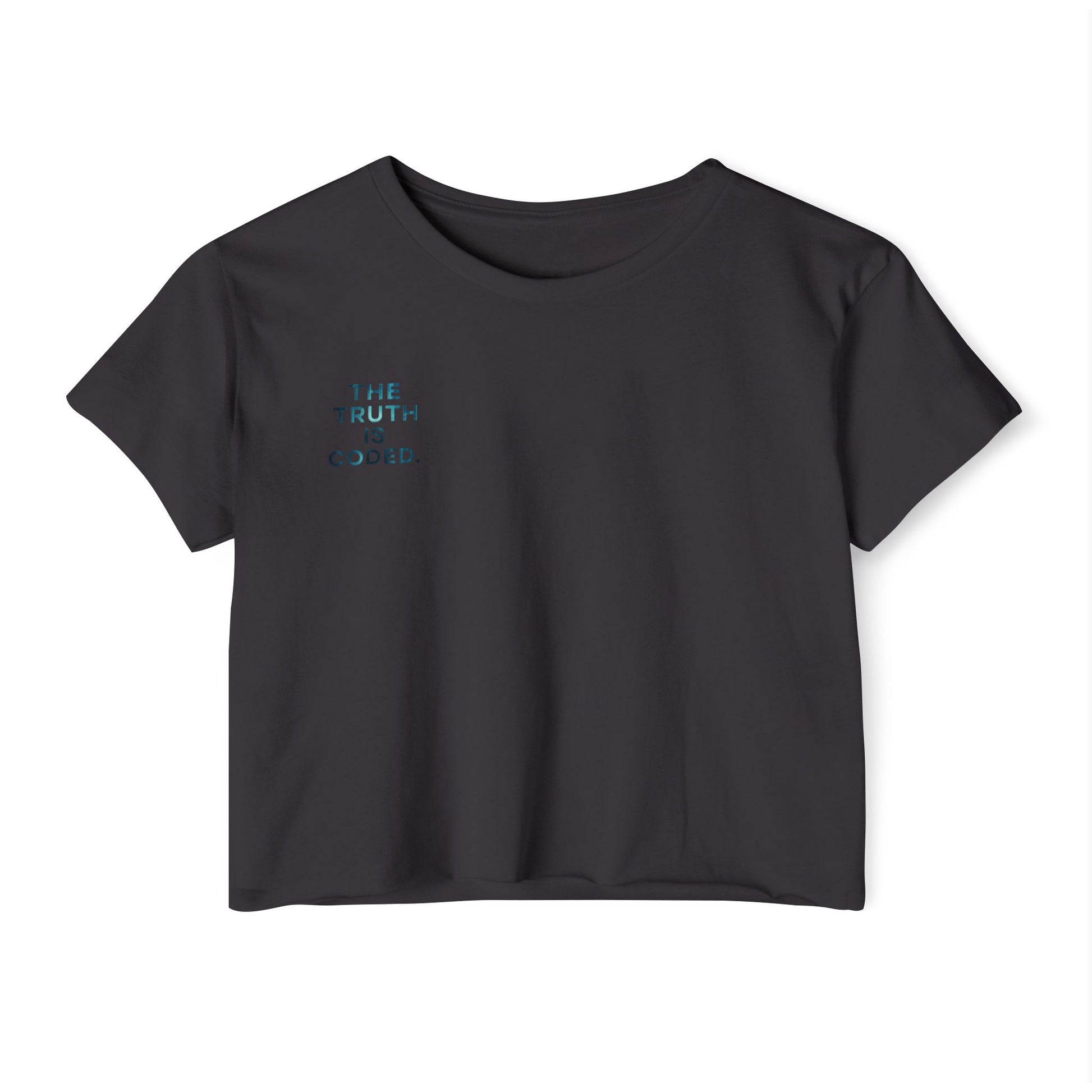 ‘The Algorithm by R.E. Elle’ Women's Festival Crop Top