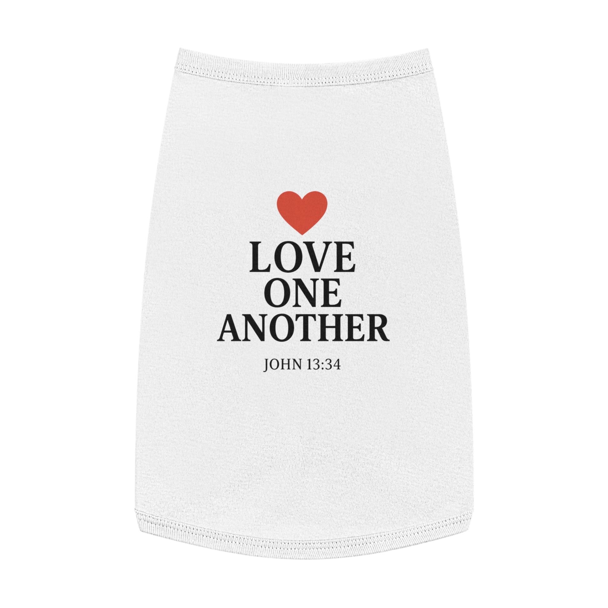 ‘Love One Another’ Pet Tank Top