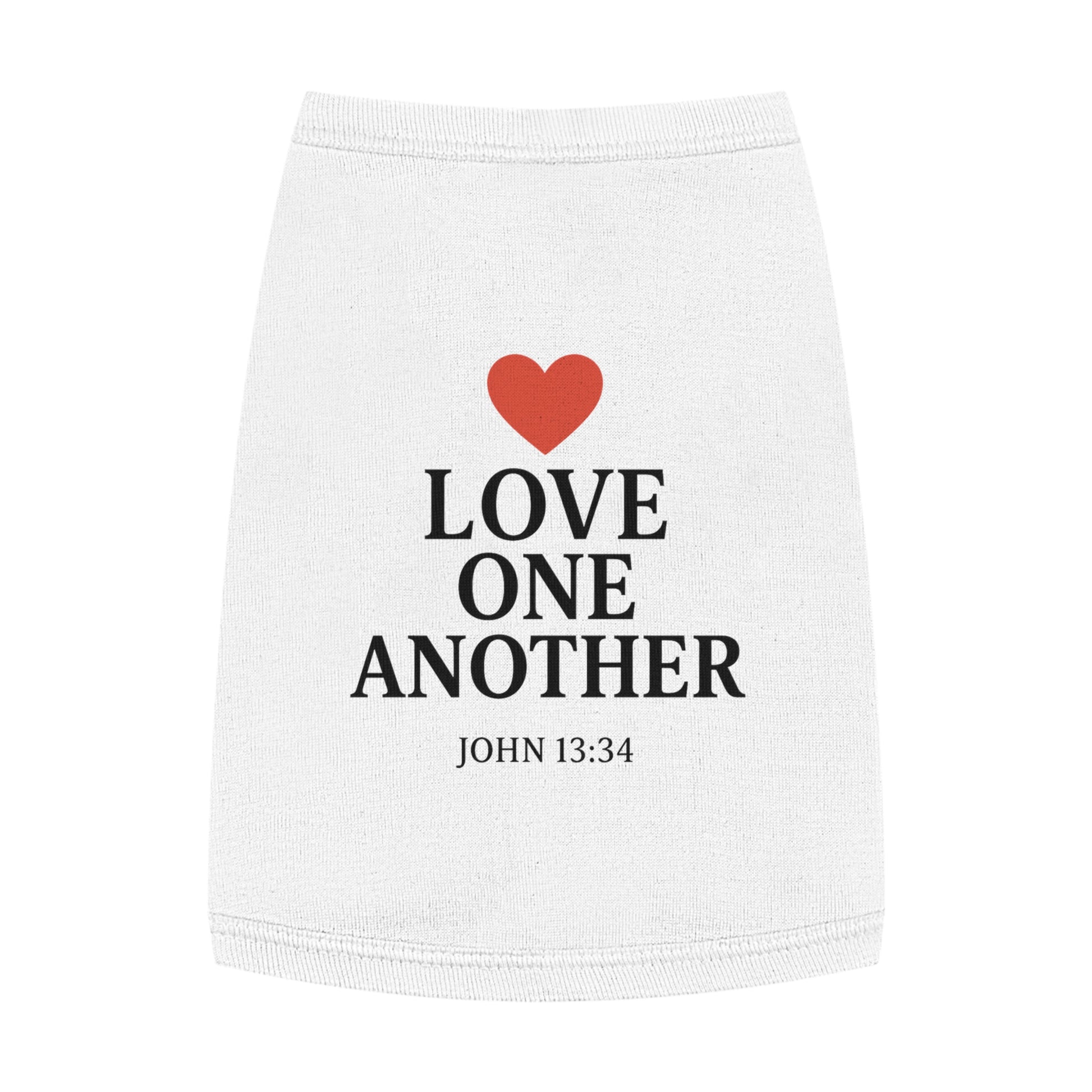 ‘Love One Another’ Pet Tank Top