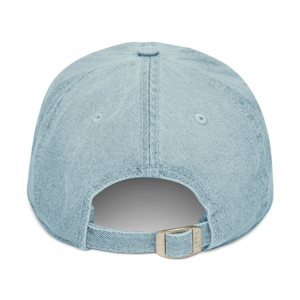 'WWJD?' Embroidered Denim Hat