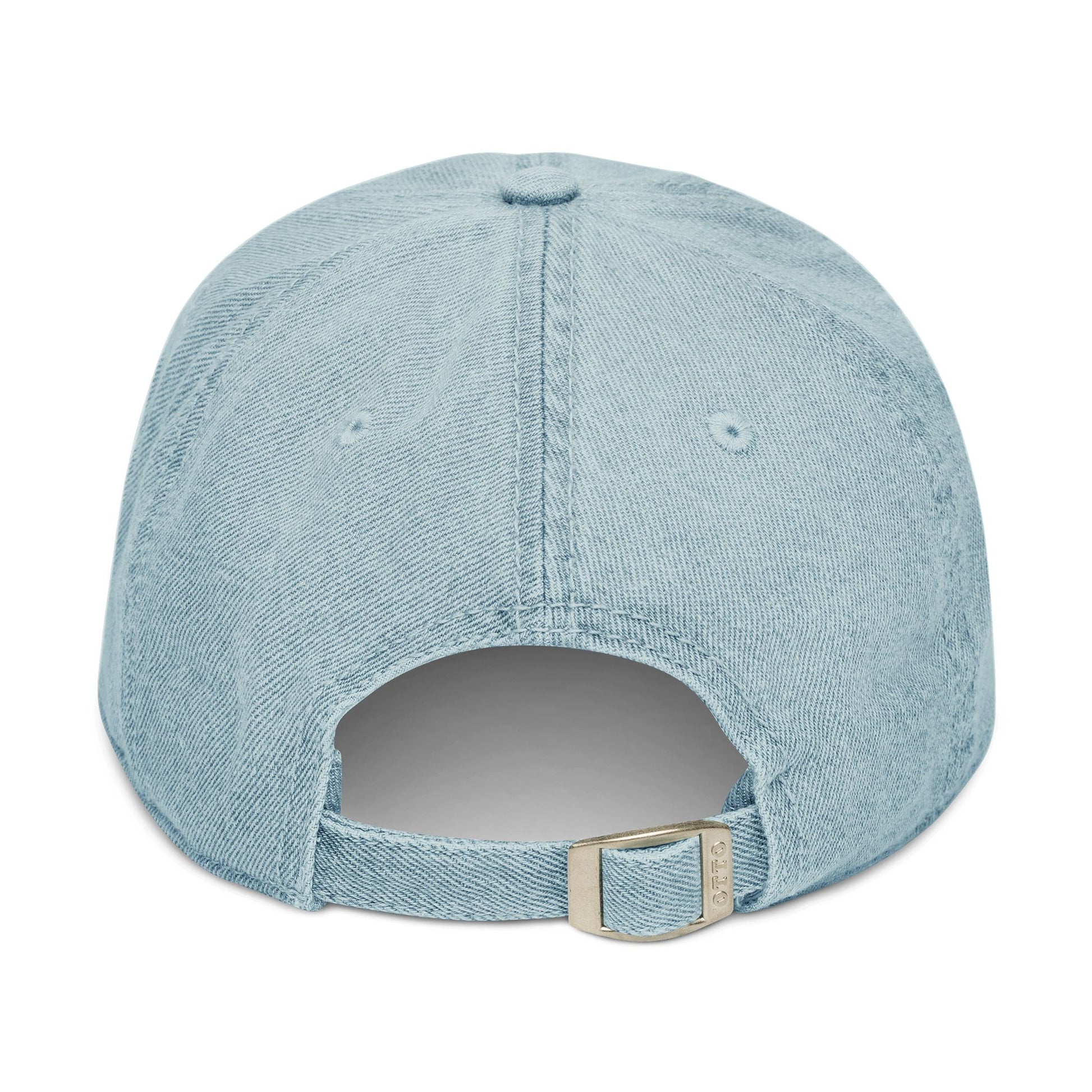 'WWJD?' Embroidered Denim Hat