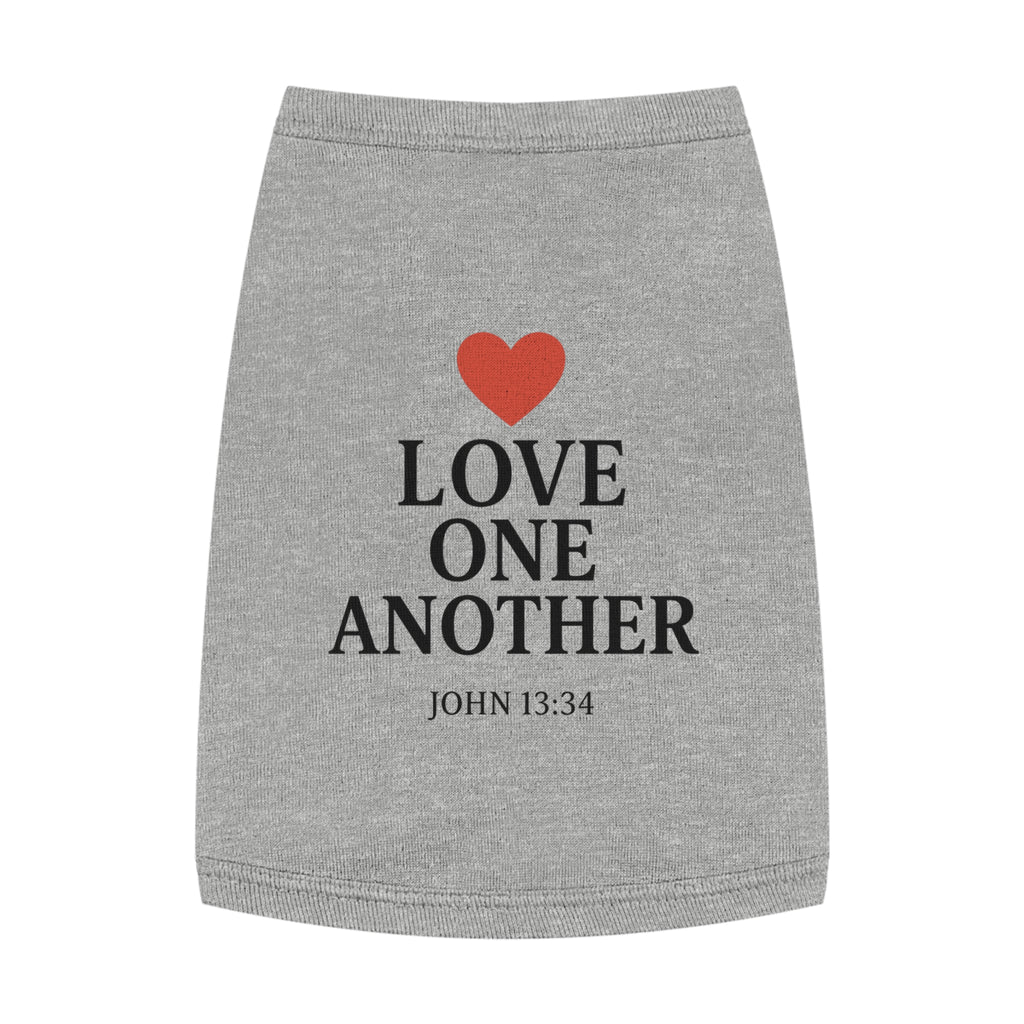 ‘Love One Another’ Pet Tank Top