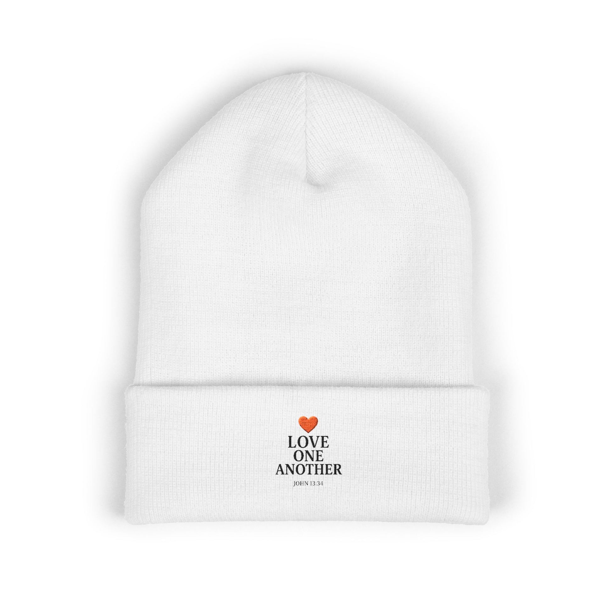 ‘Love One Another’ Cuffed Beanie