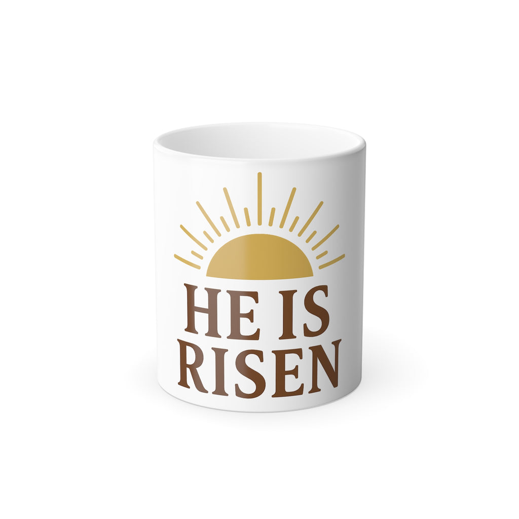 'He is Risen' Color-Changing Coffee Mug