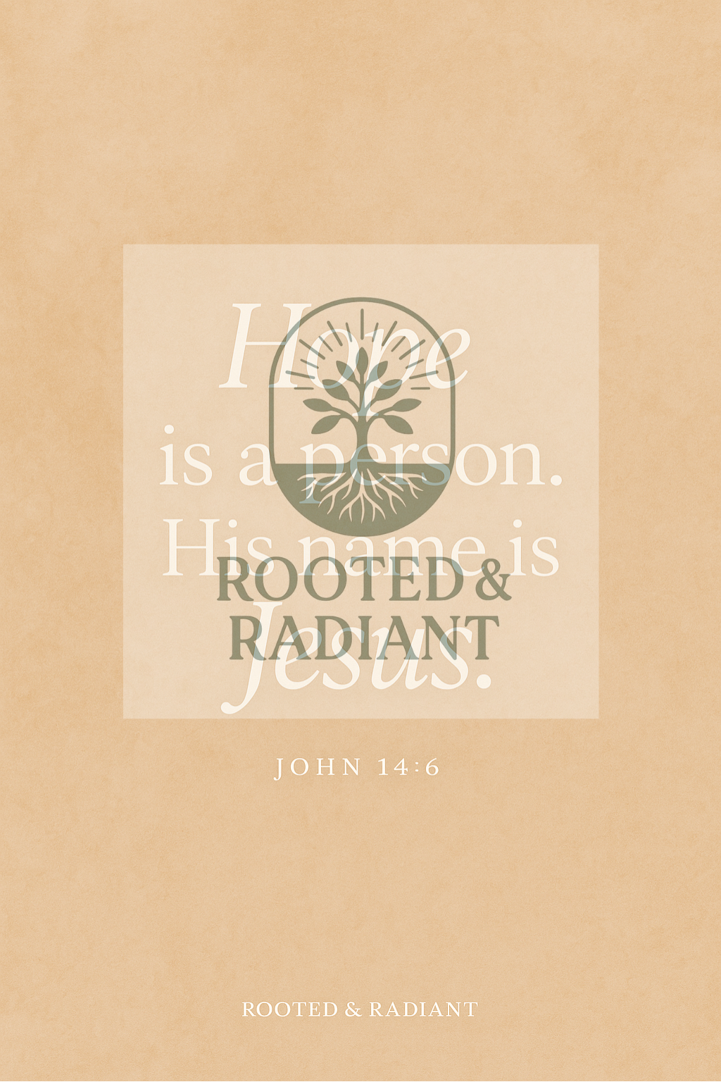 ‘Hope is a Person’ Free Digital Wallpaper