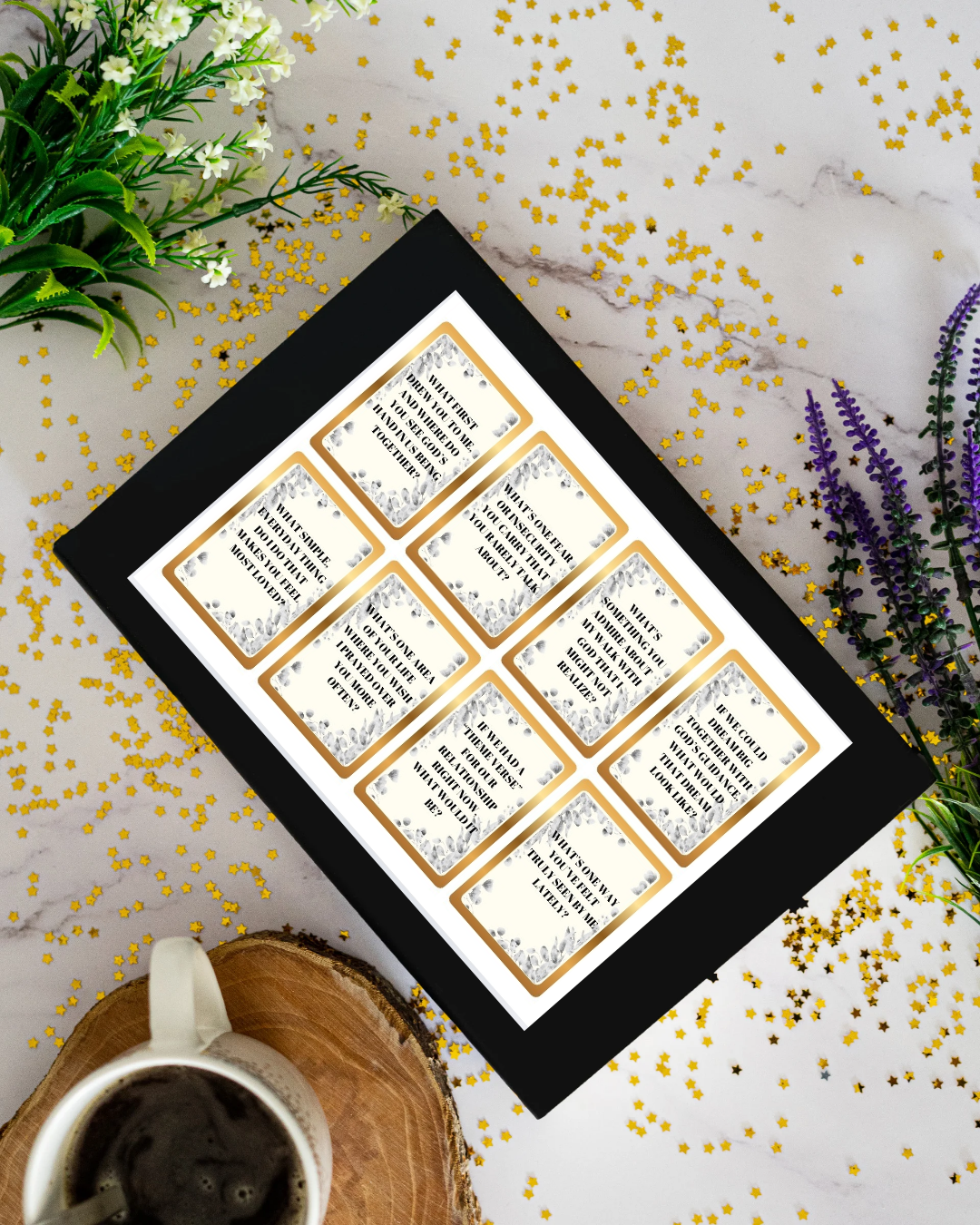 10 Christian Couples Conversation Starters (Printable Card Game)